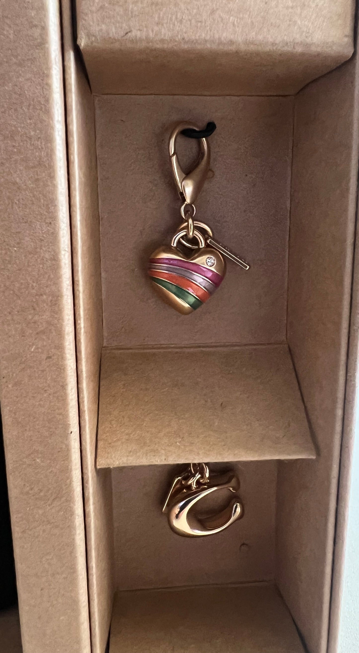 Coach Wristlet with Charms Box Set