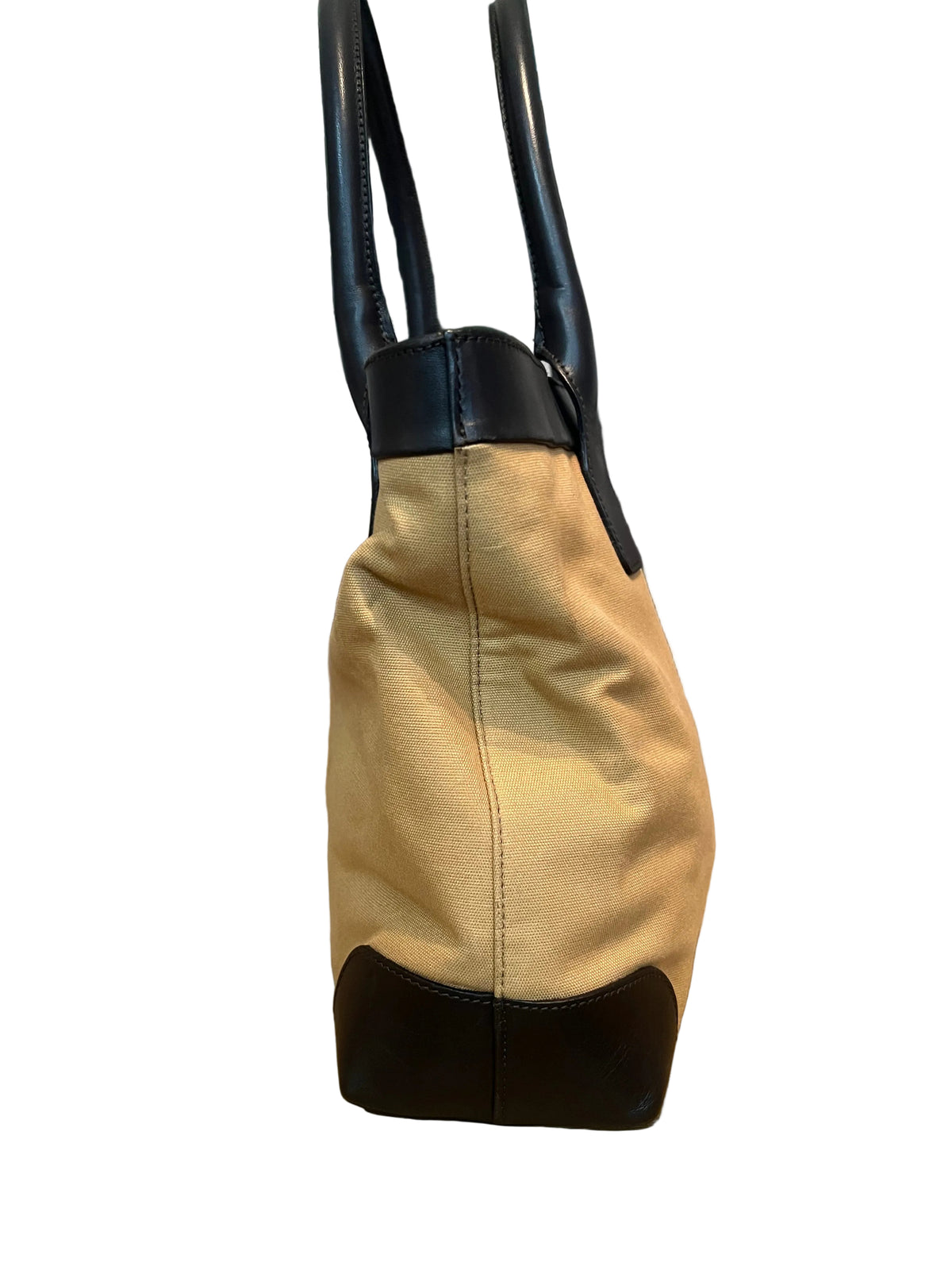 Gucci Canvas & Leather Vintage Web Tote