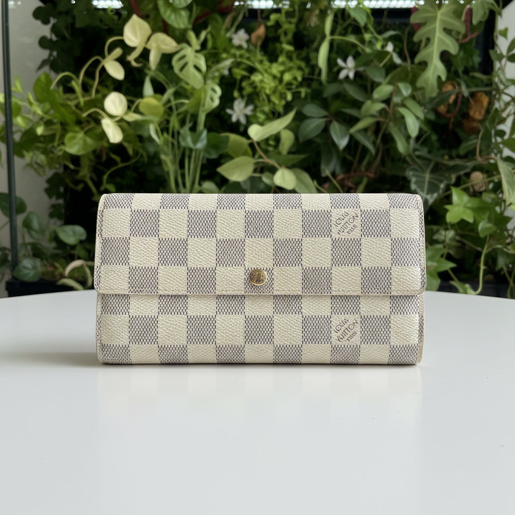 Louis Vuitton Damier Azur Sarah Wallet