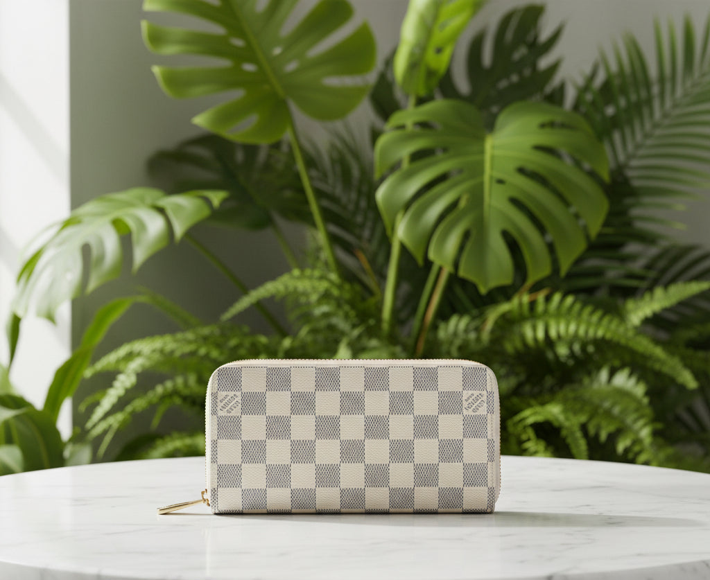 Louis Vuitton Damier Azur Zip Wallet