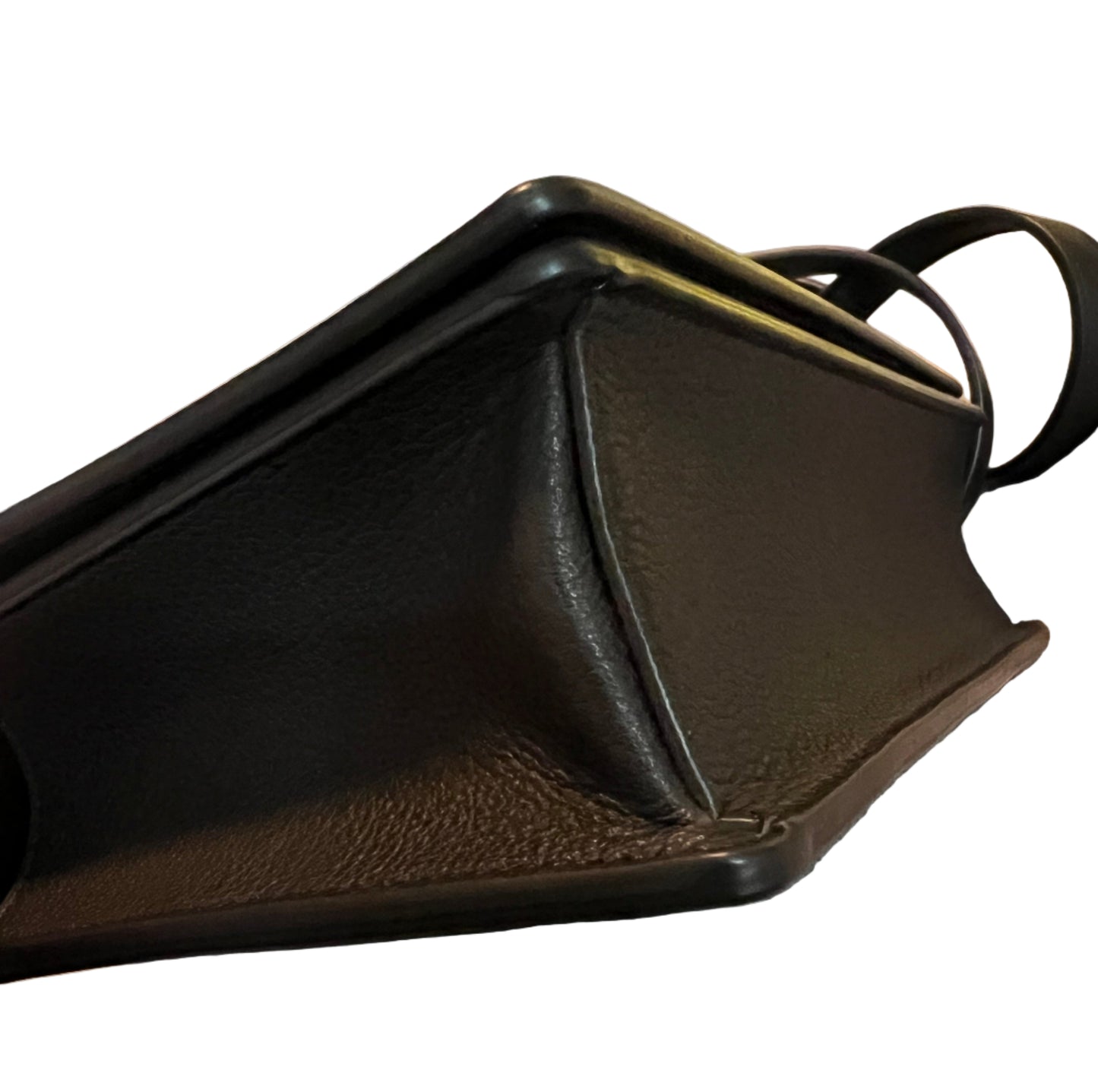 Versace Black Leather Medusa Crossbody