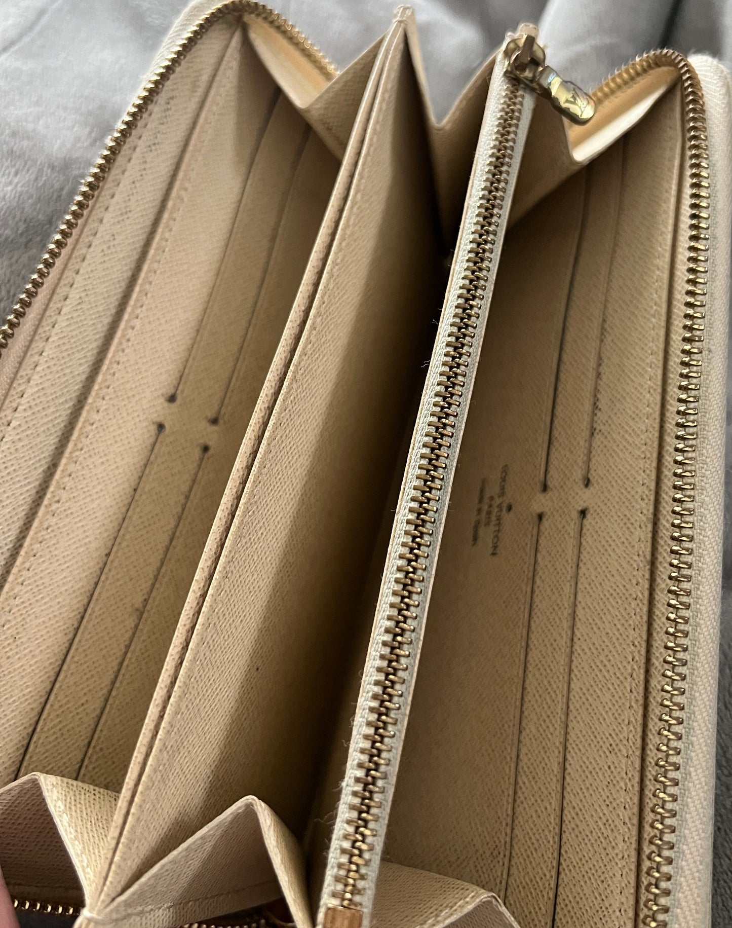 Louis Vuitton Damier Azur Zip Wallet