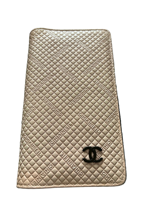 Chanel Embossed Leather L Yen Wallet