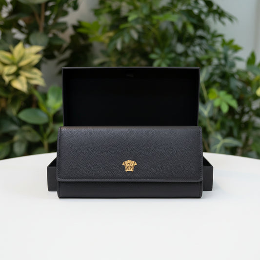 Versace Leather Medusa Wallet