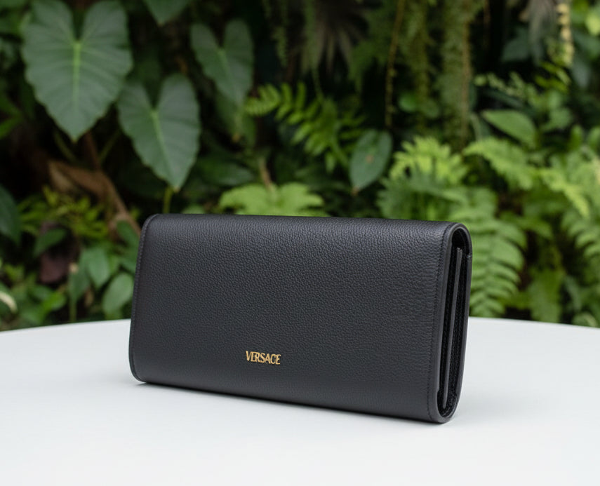 Versace Leather Medusa Wallet