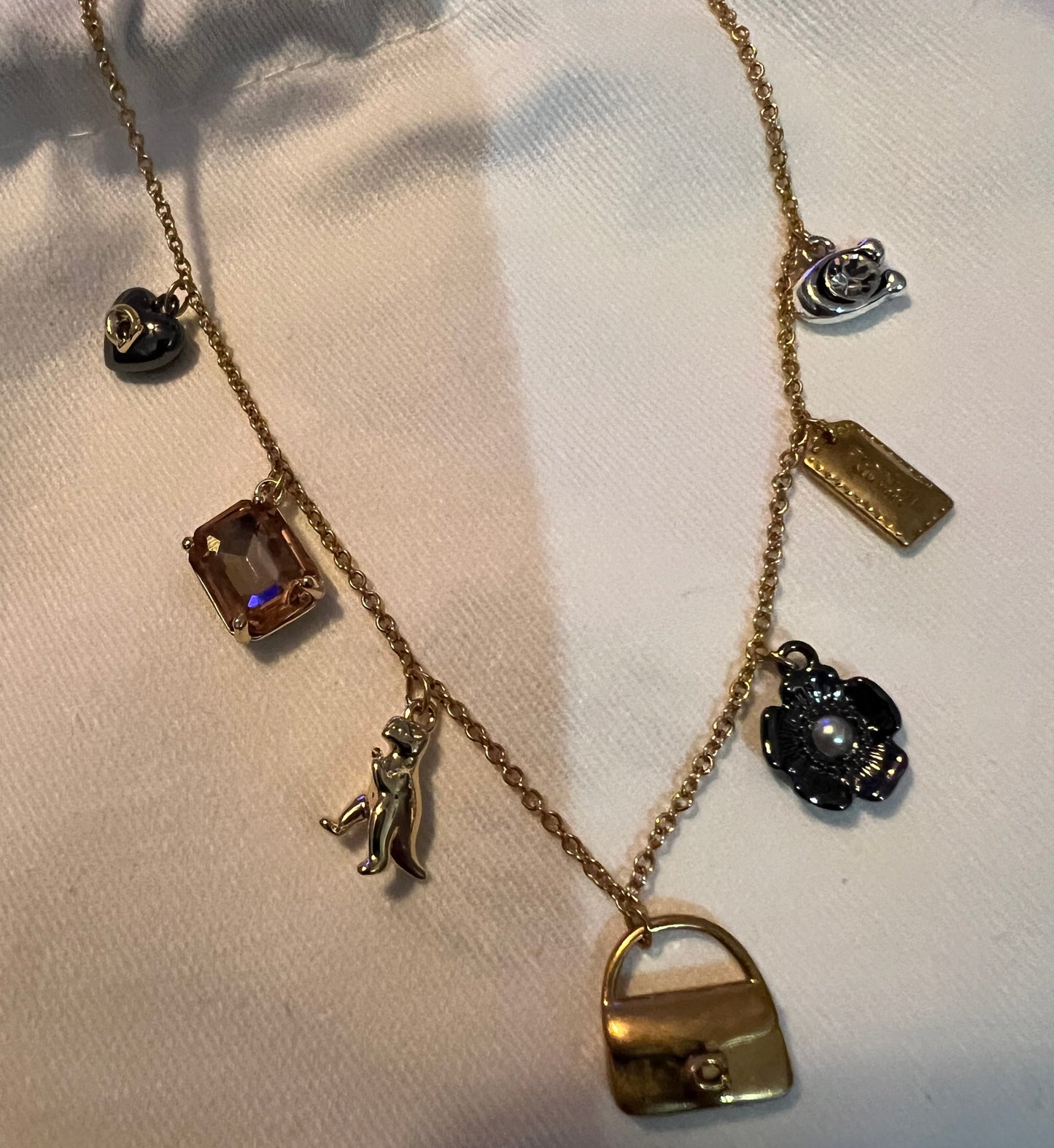 Coach Dainty Charm Necklace