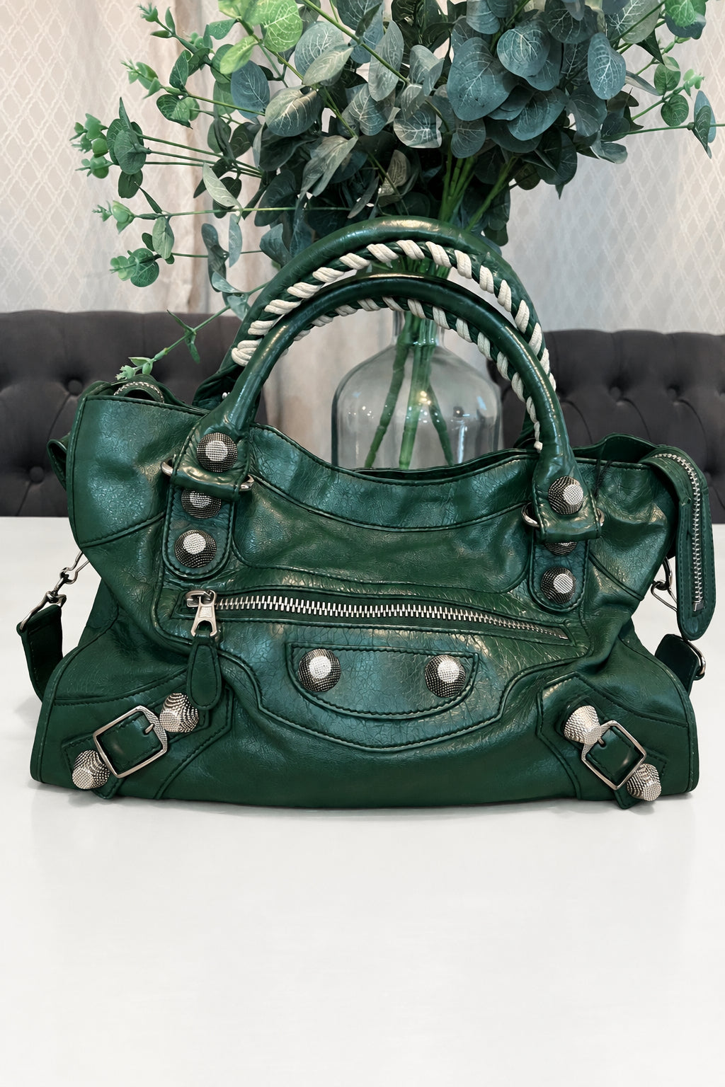 Balenciaga Green Giant 21 City Bag