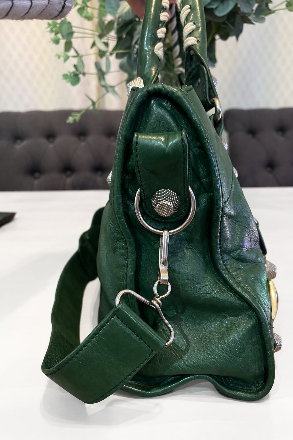 Balenciaga Green Giant 21 City Bag