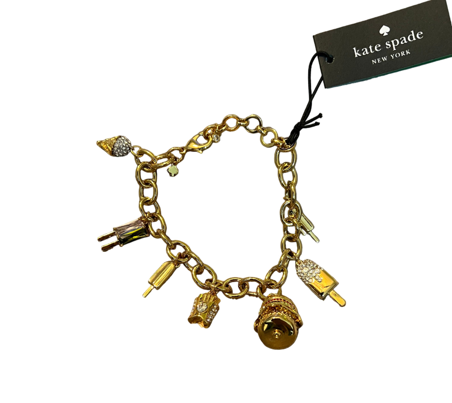 Kate Spade Fast Food Charm Bracelet