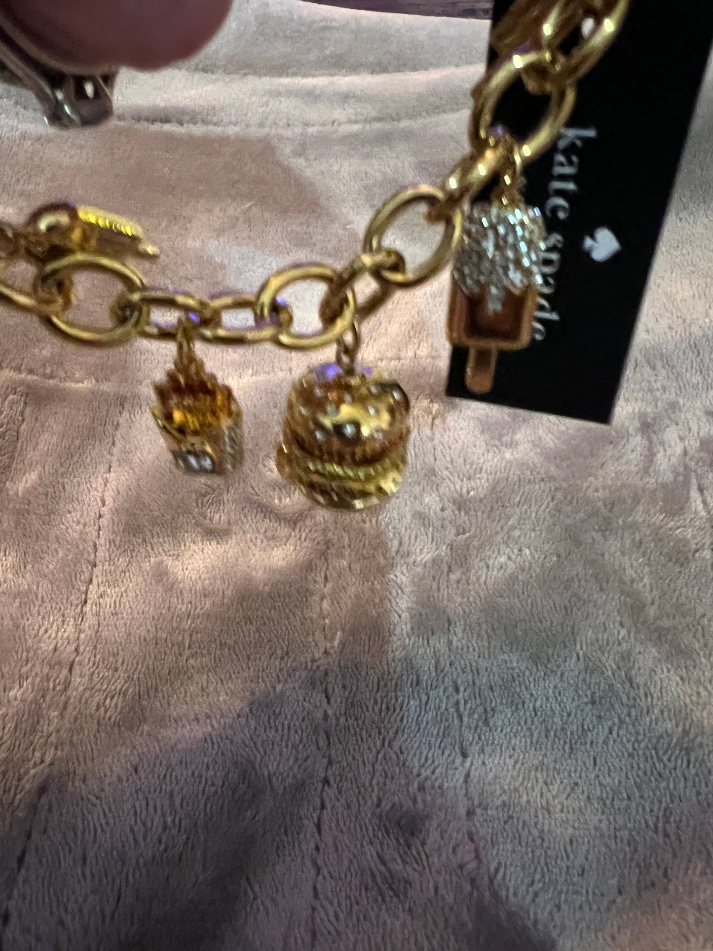 Kate Spade Fast Food Charm Bracelet
