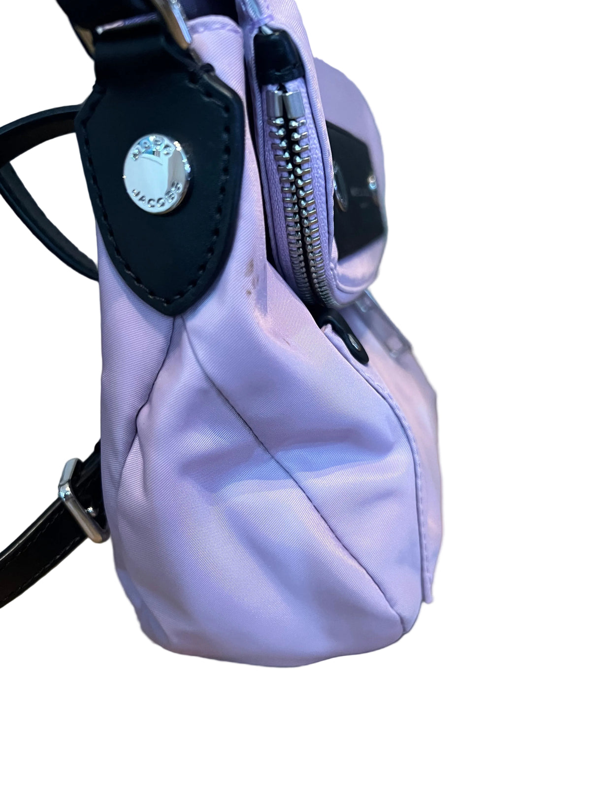Marc Jacobs Purple Nylon Messenger Crossbody