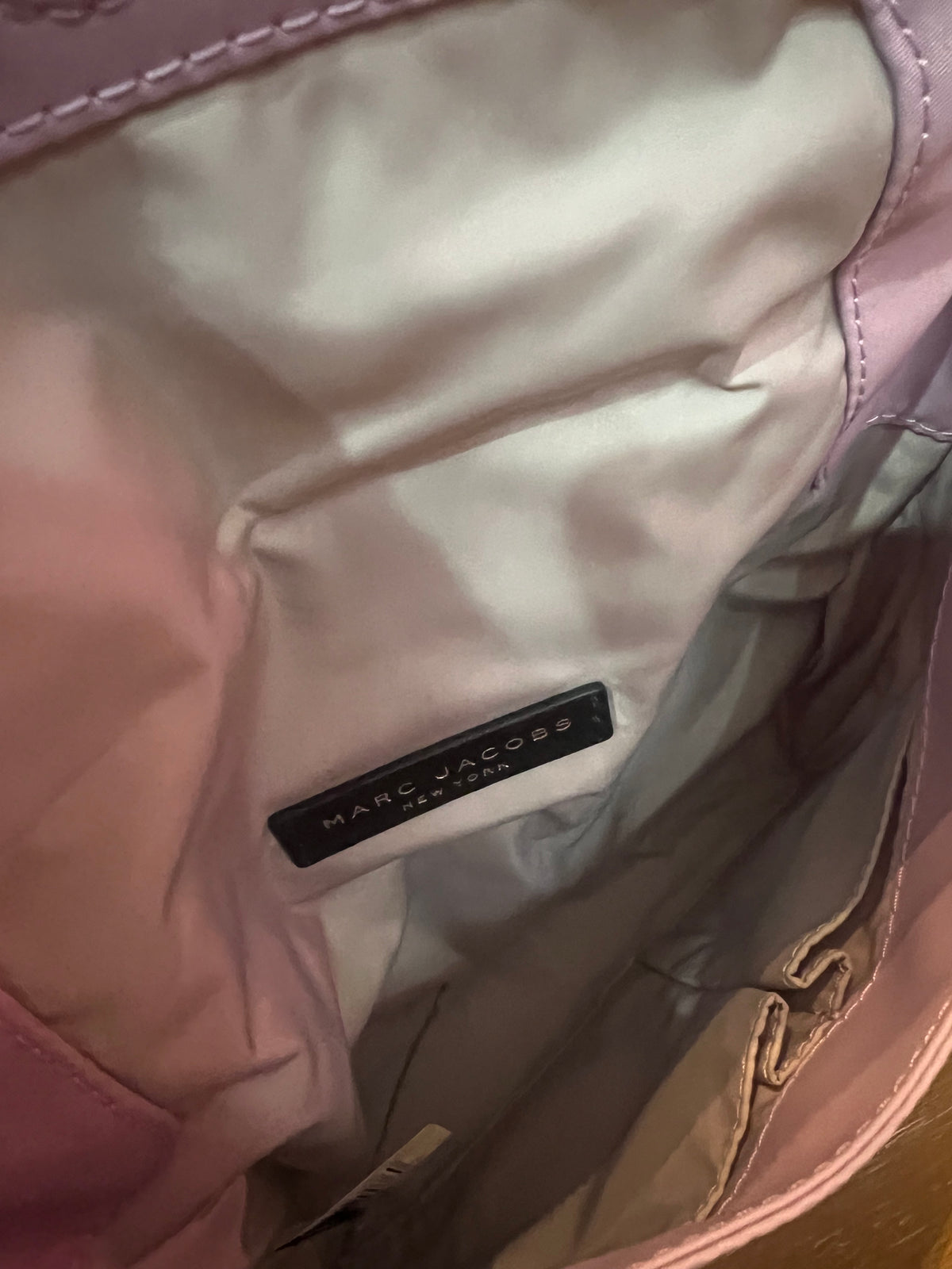 Marc Jacobs Purple Nylon Messenger Crossbody