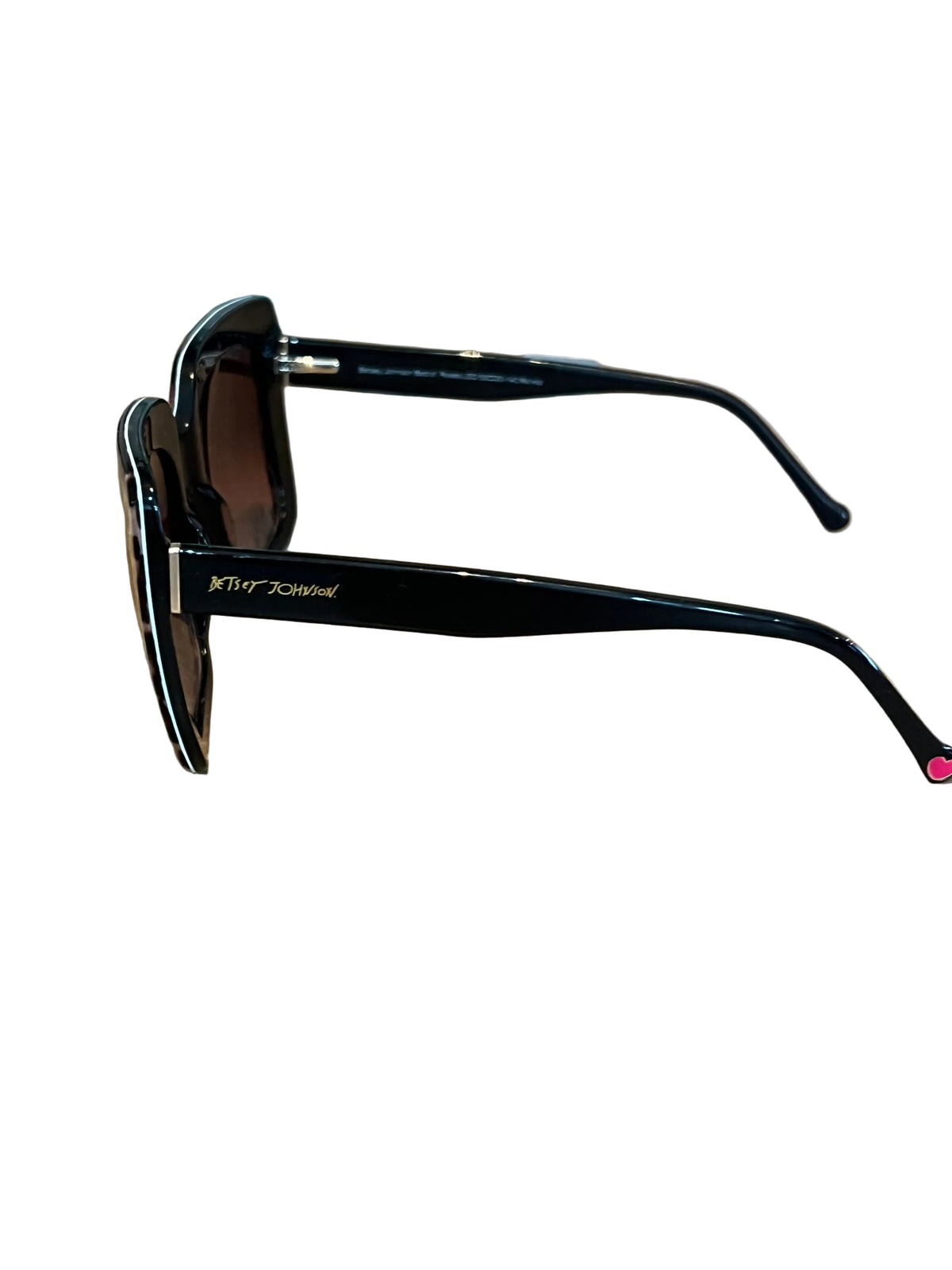 Betsy Johnson Bed of Roses Leopard Sunglasses