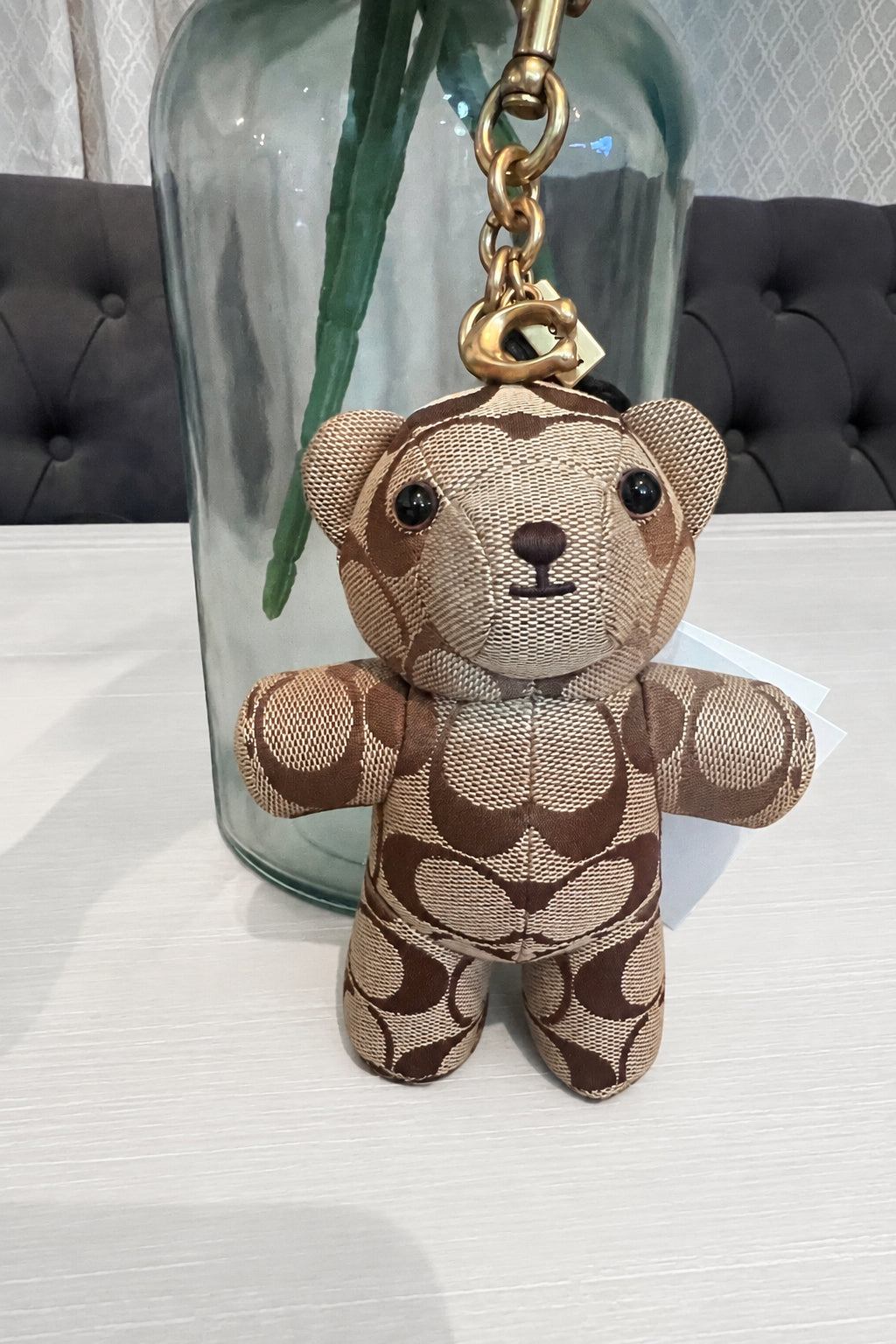 Coach Signature Bear Bag Charm