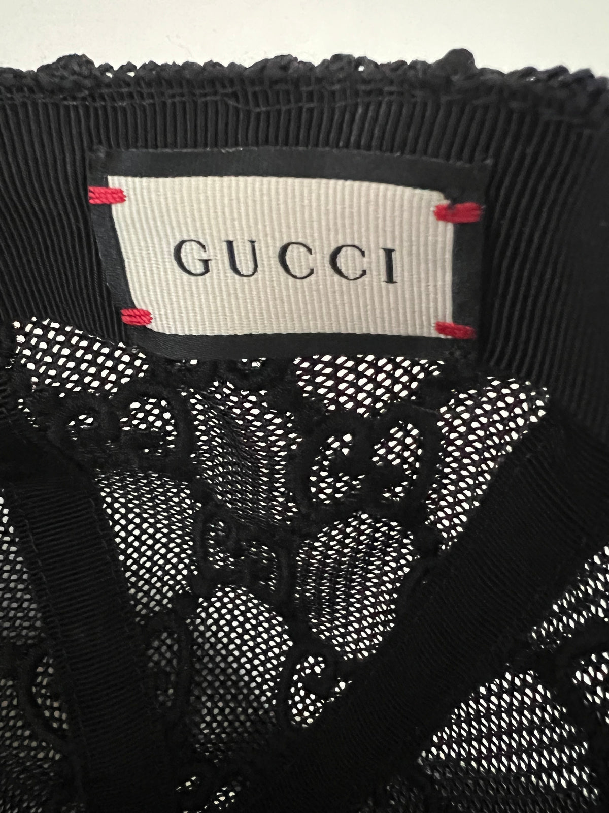 Gucci Black Lace Hat