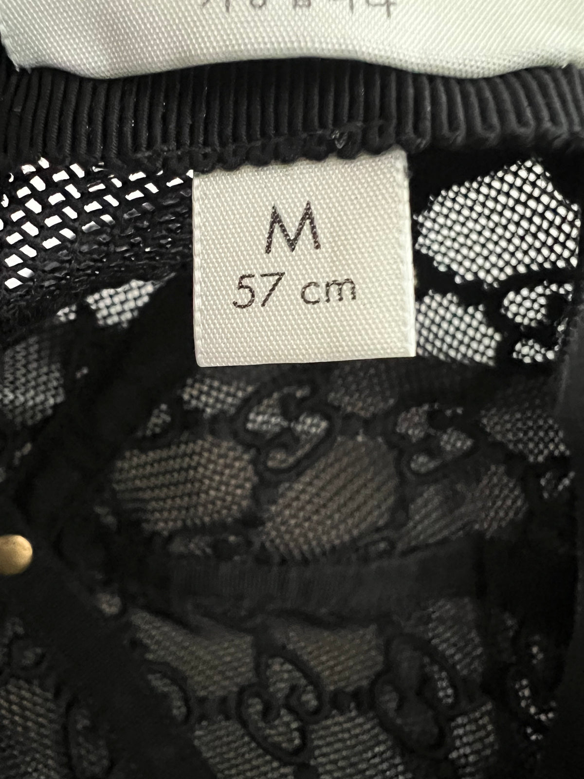 Gucci Black Lace Hat