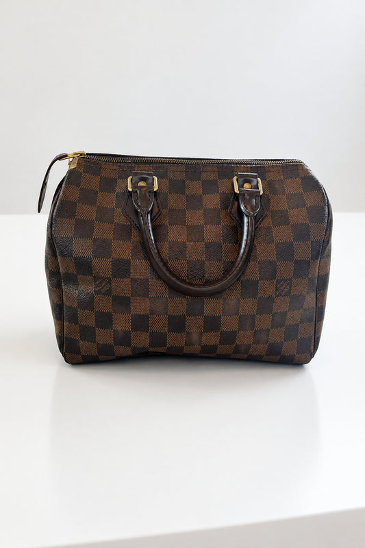 Louis Vuitton Damier Ebene Speedy 25 2006