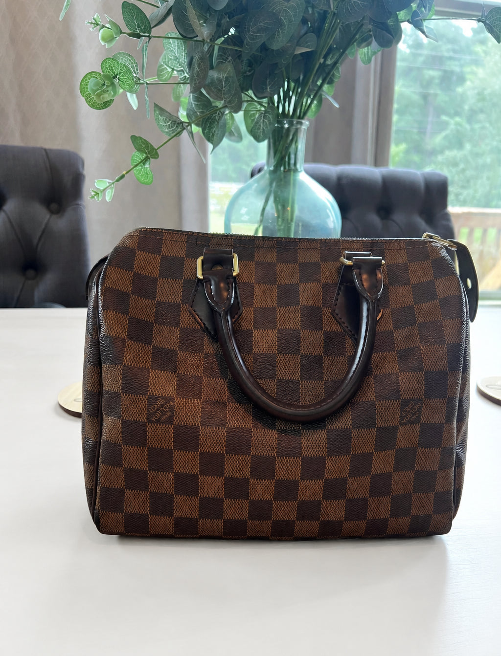 Louis Vuitton Damier Ebene Speedy 25 2006