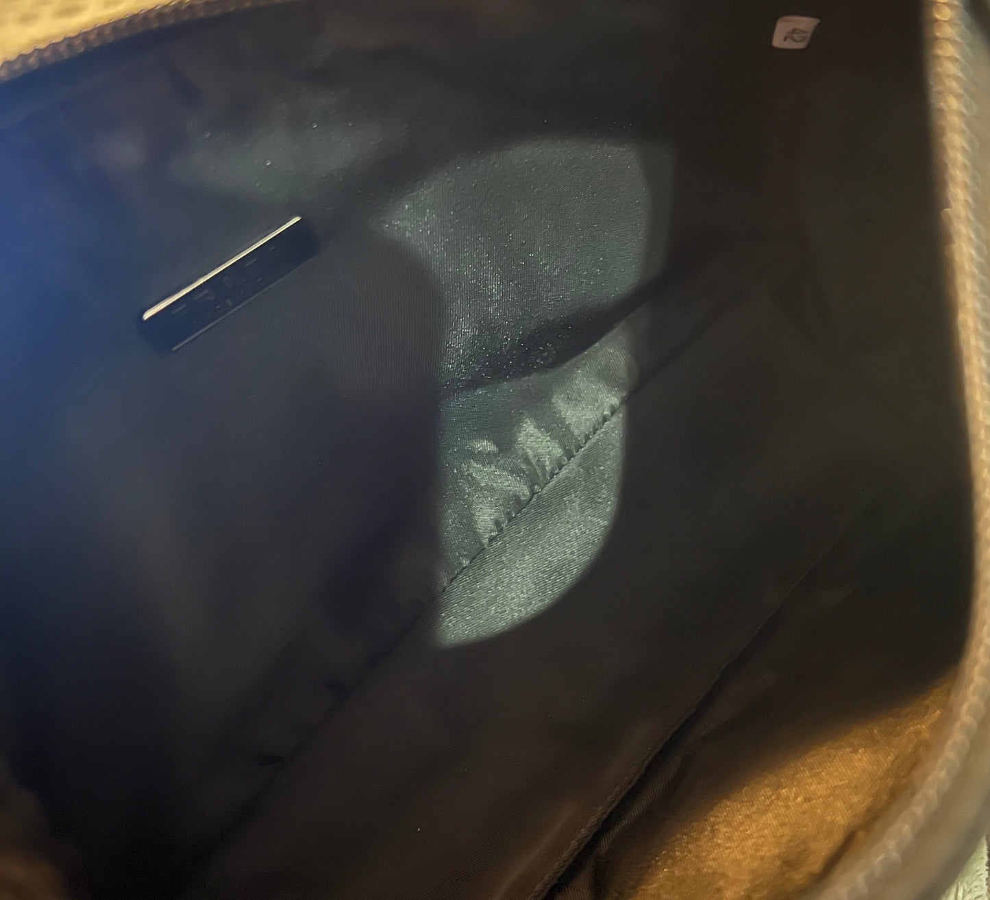 Prada Black Nylon Pochette