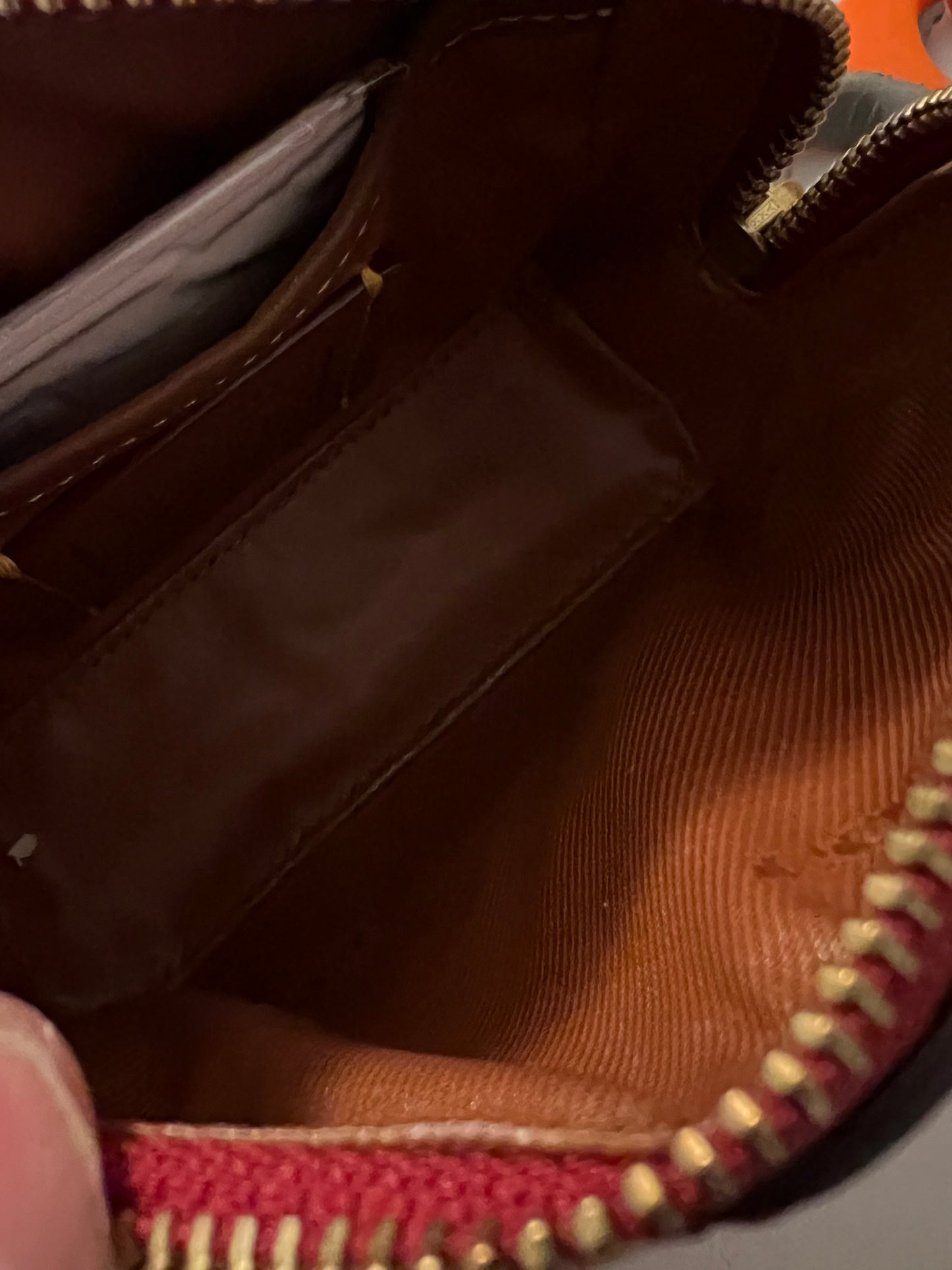 Coach Leather Embossed Small Pouch Boxed Set