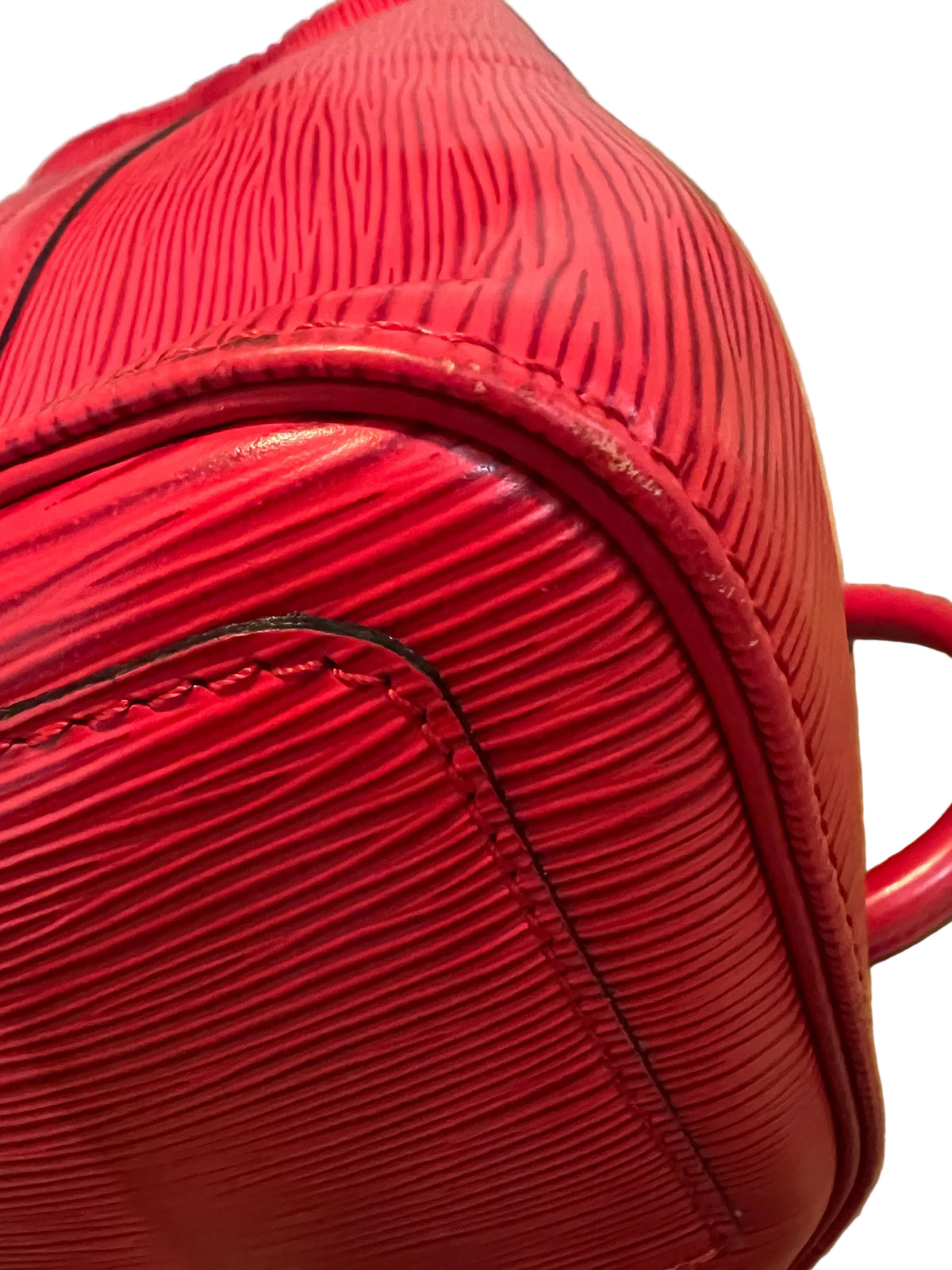 Louis Vuitton Red Epi Speedy 25