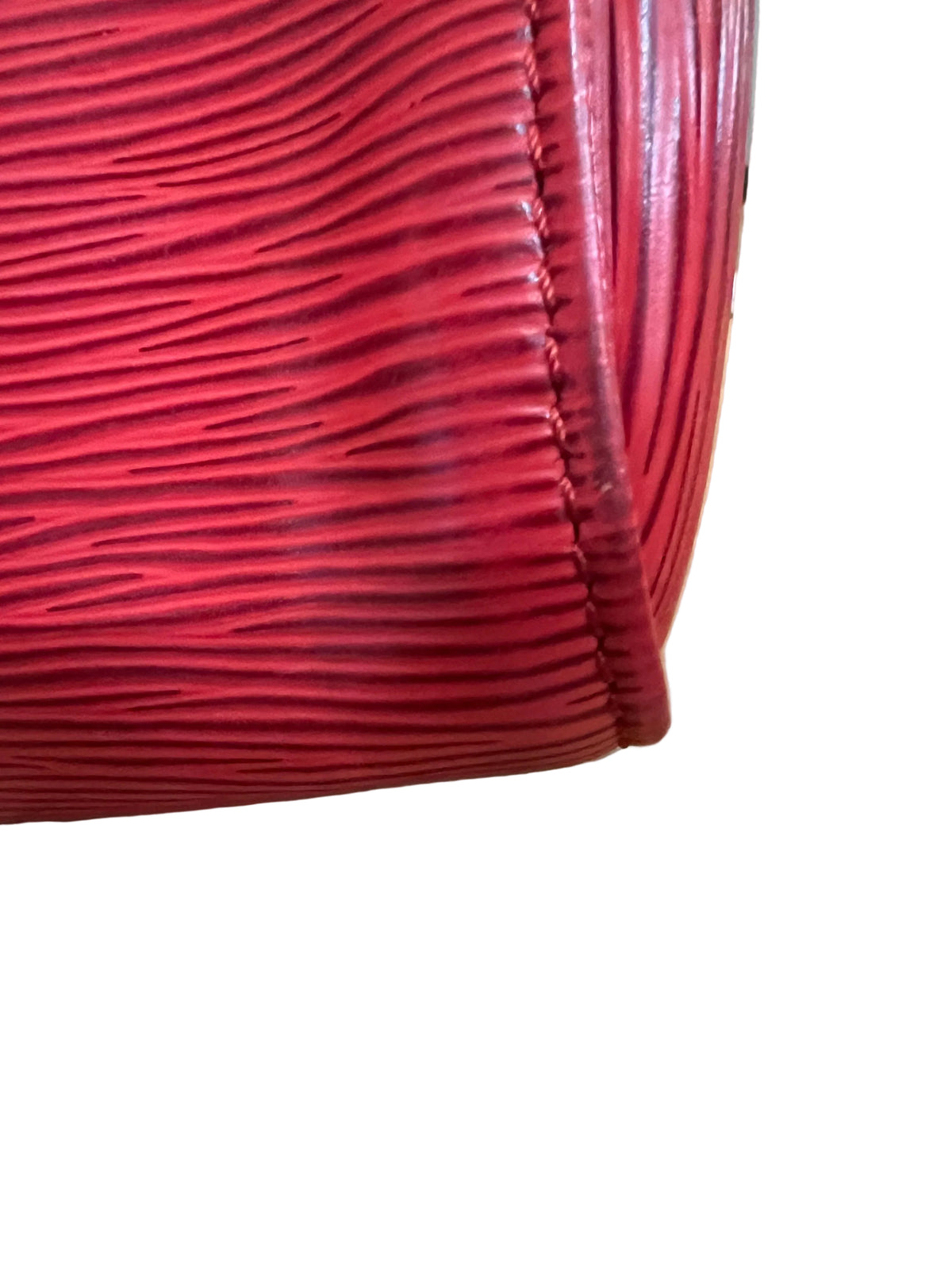 Louis Vuitton Red Epi Speedy 25