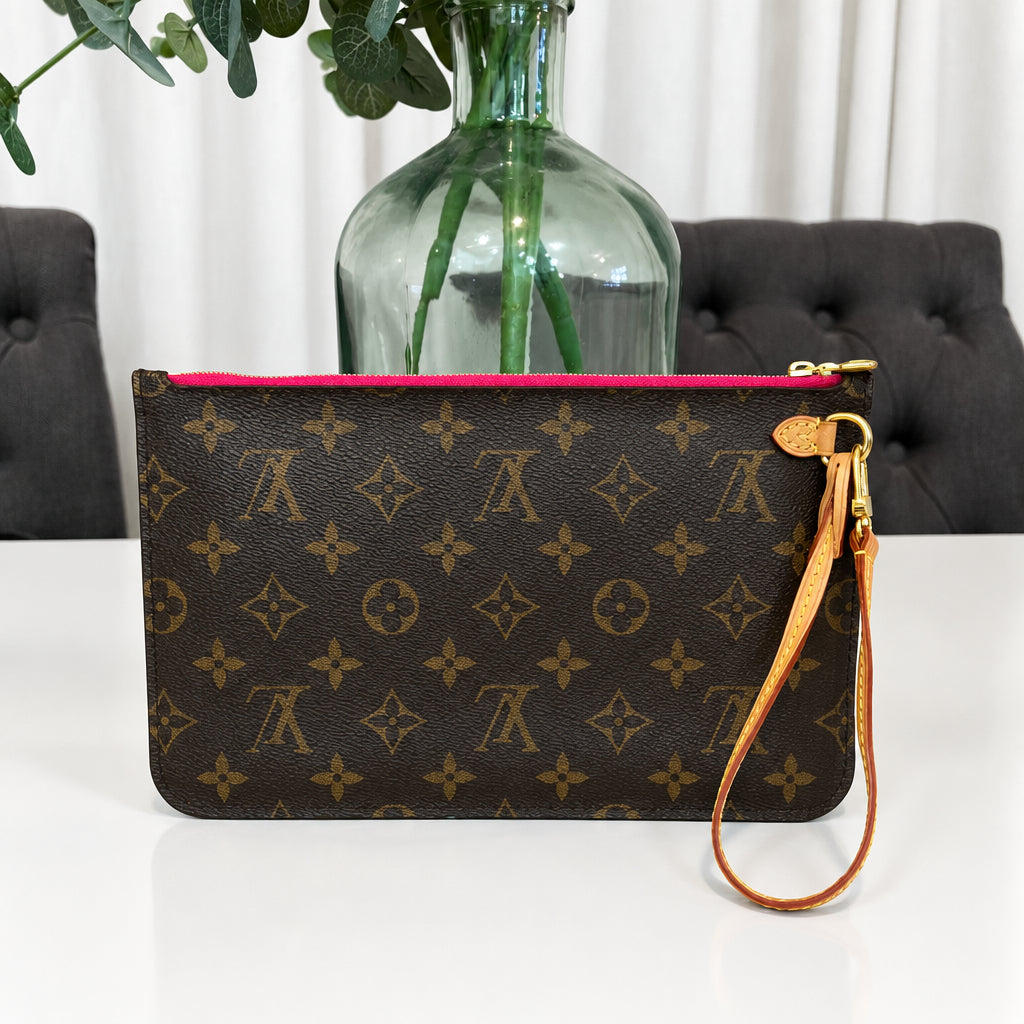 Louis Vuitton Monogram Neverfull MM with Pouch