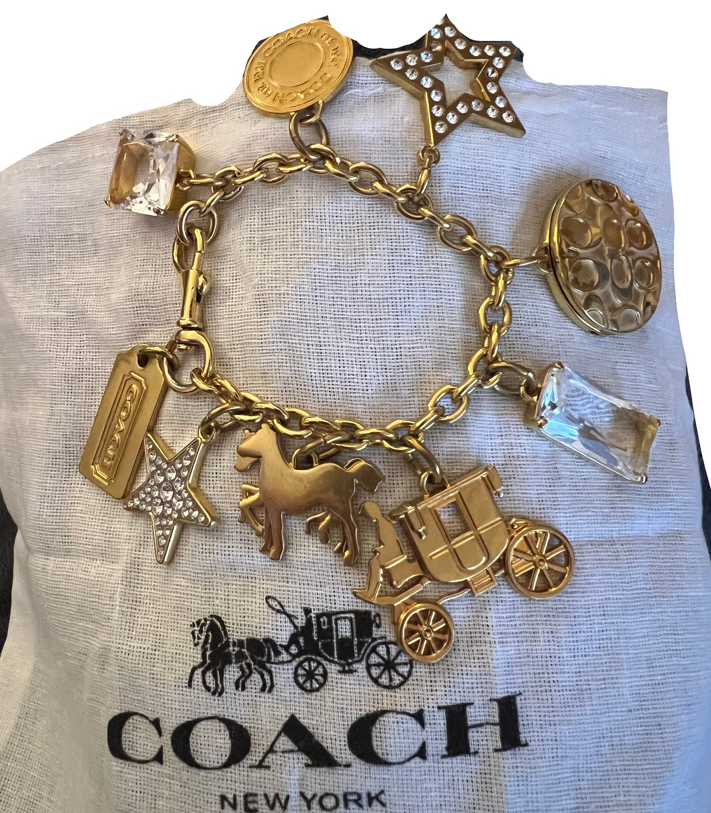 Coach Vintage Charm Bracelet