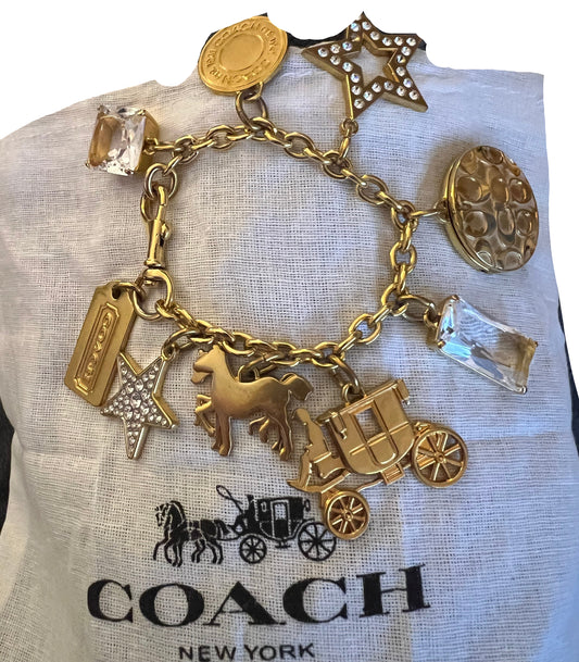 Coach Vintage Charm Bracelet