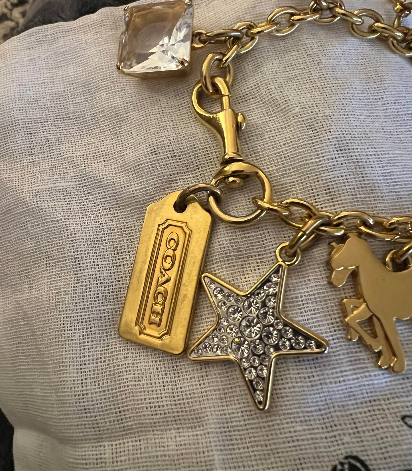 Coach Vintage Charm Bracelet