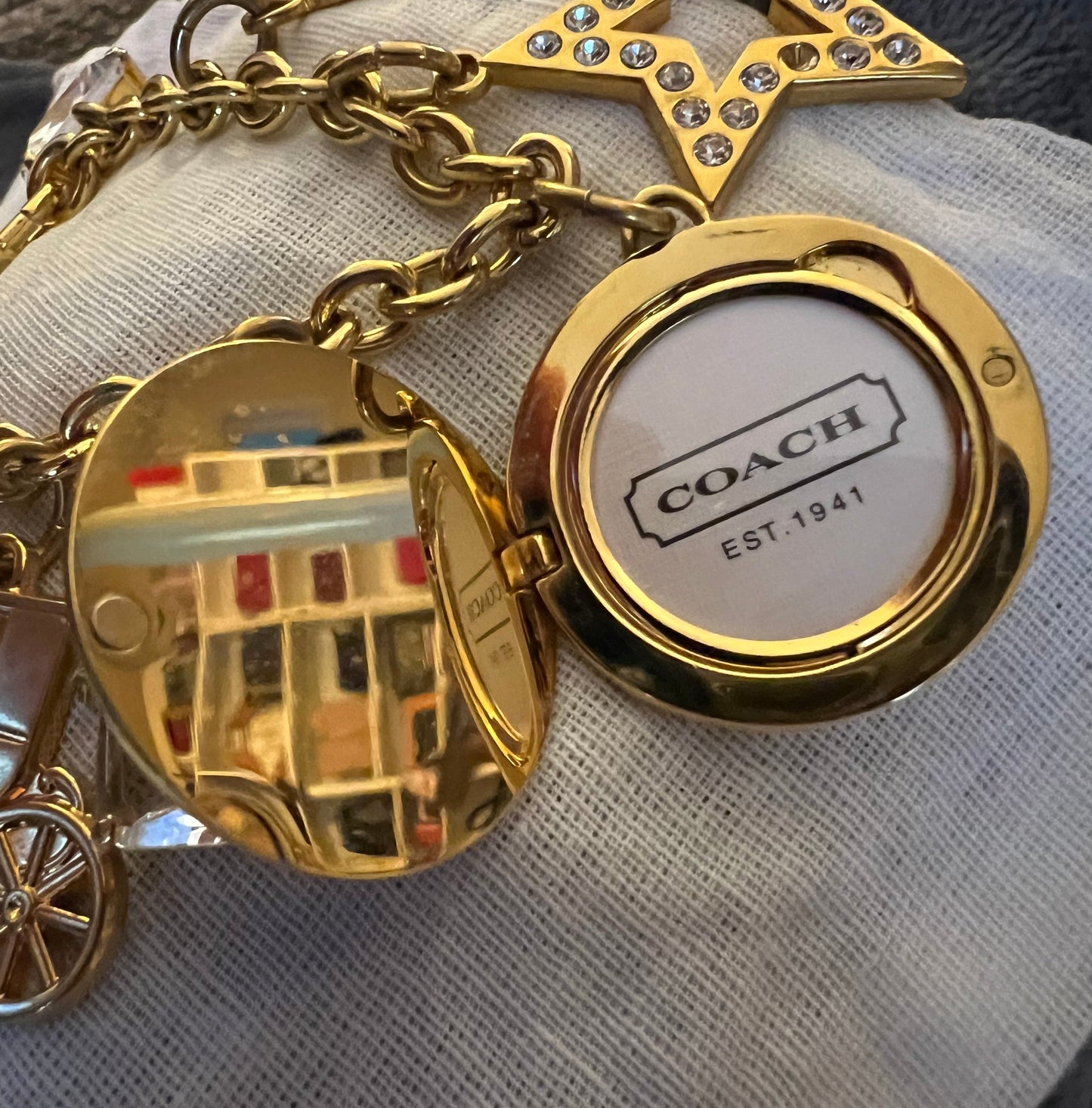 Coach Vintage Charm Bracelet