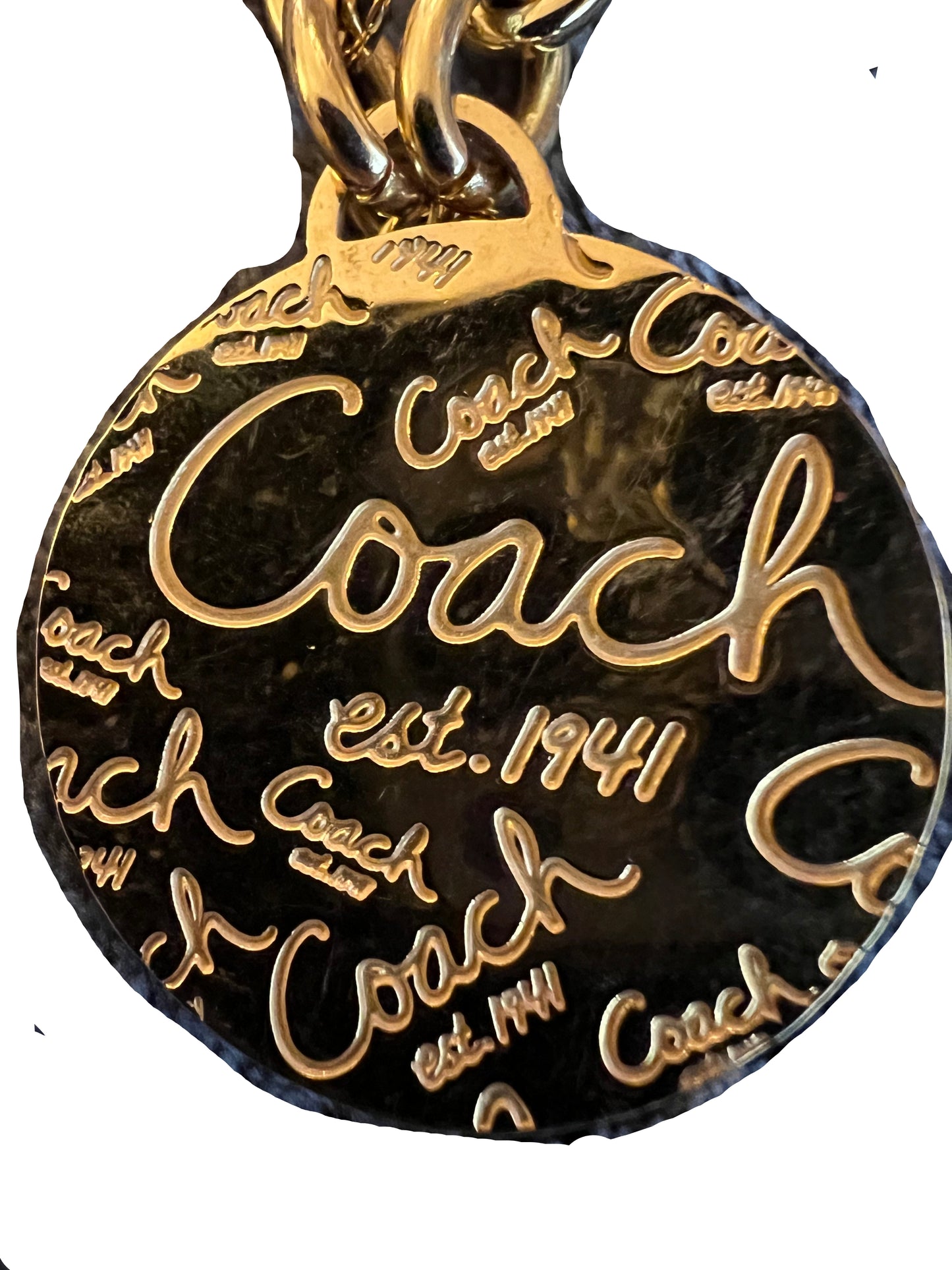 Coach Vintage Medallion Necklace