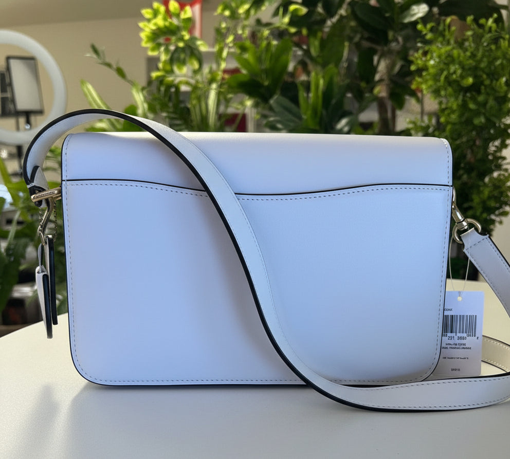 Coach Glovetanned Cream Leather  Bag