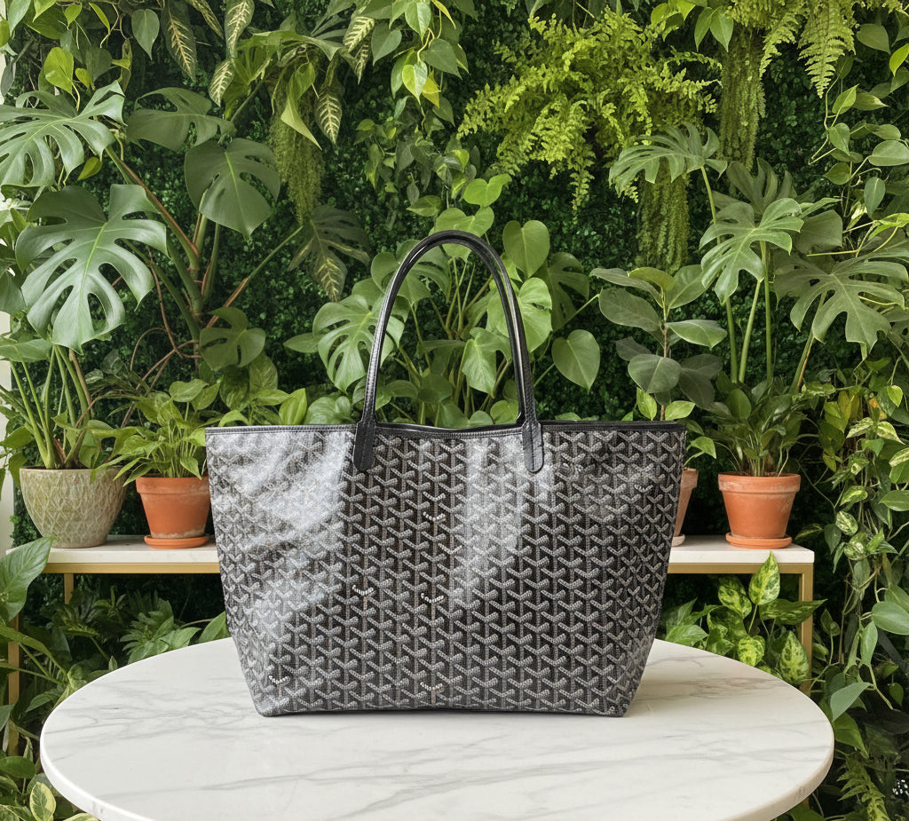 Goyard Black St Louis Tote