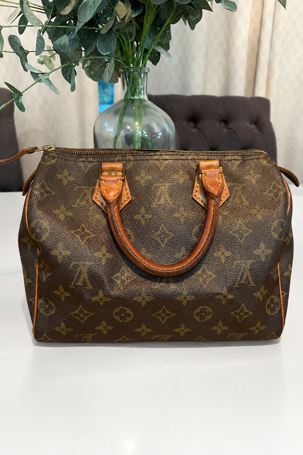 Louis Vuitton Monogram Speedy 25 1990