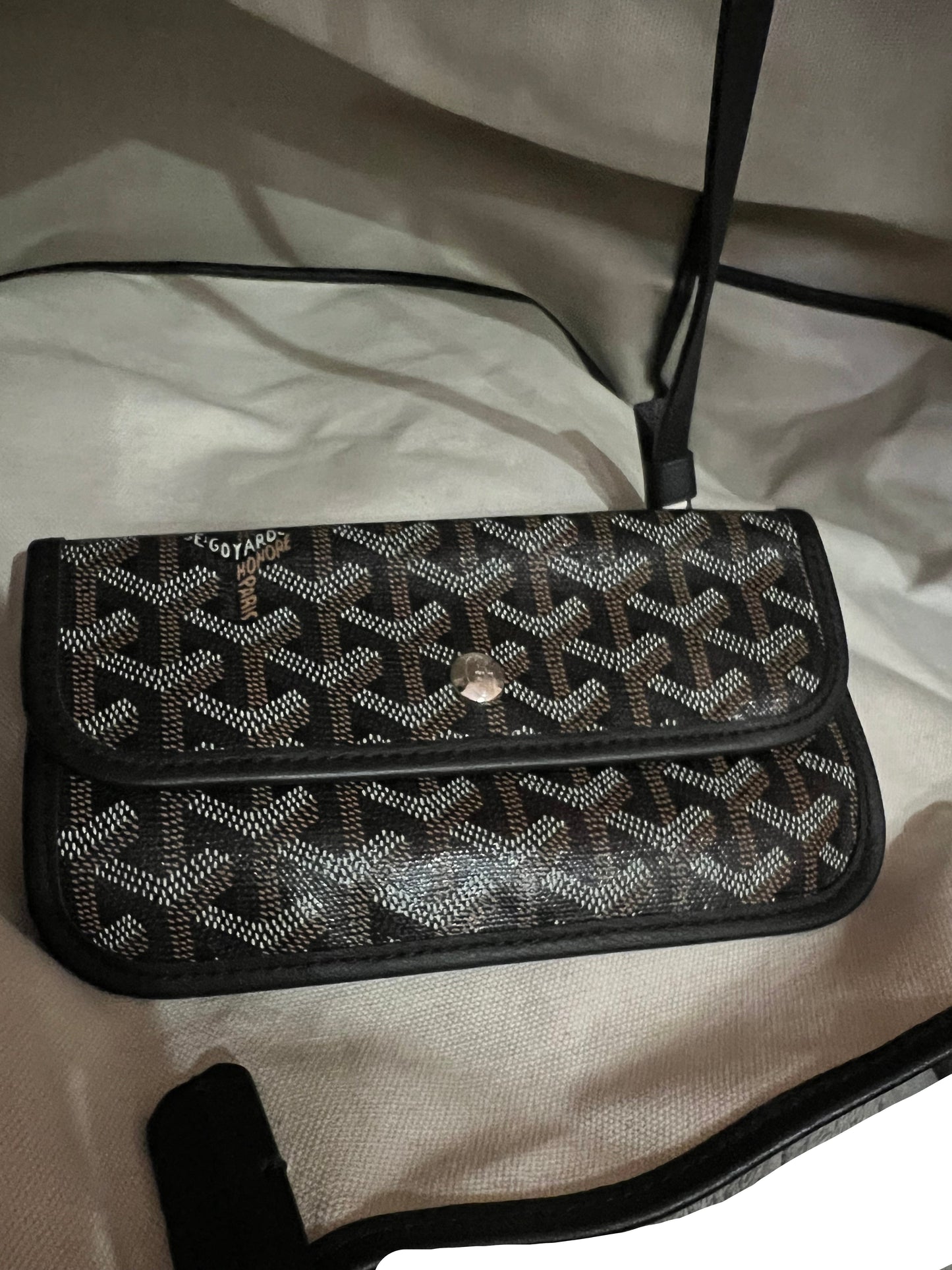 Goyard Black St Louis Tote