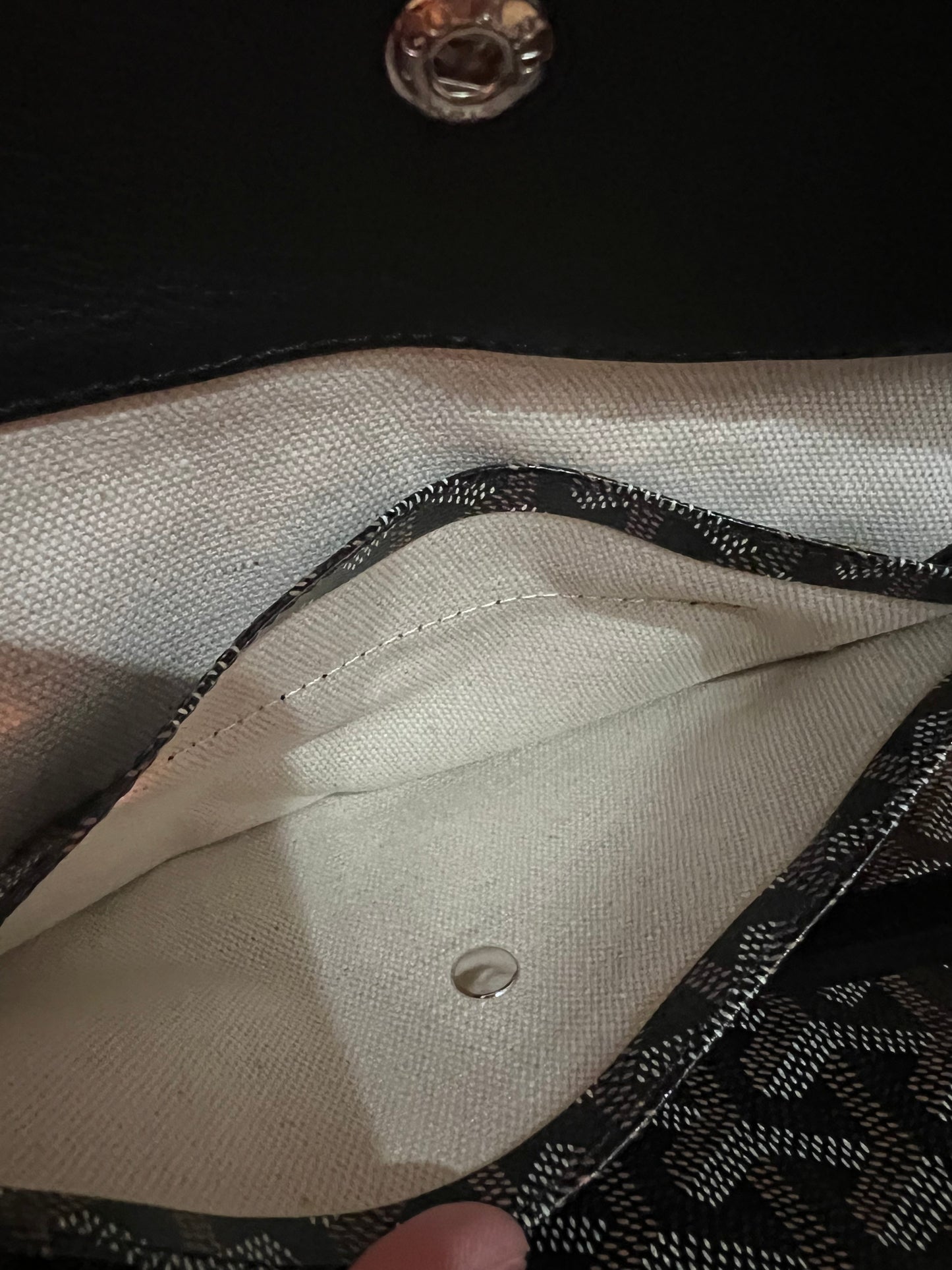 Goyard Black St Louis Tote