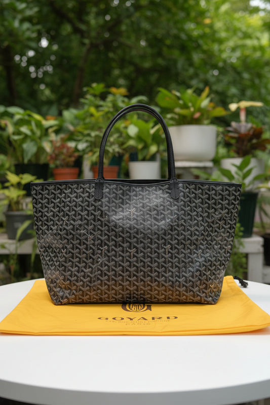 Goyard Black St Louis Tote