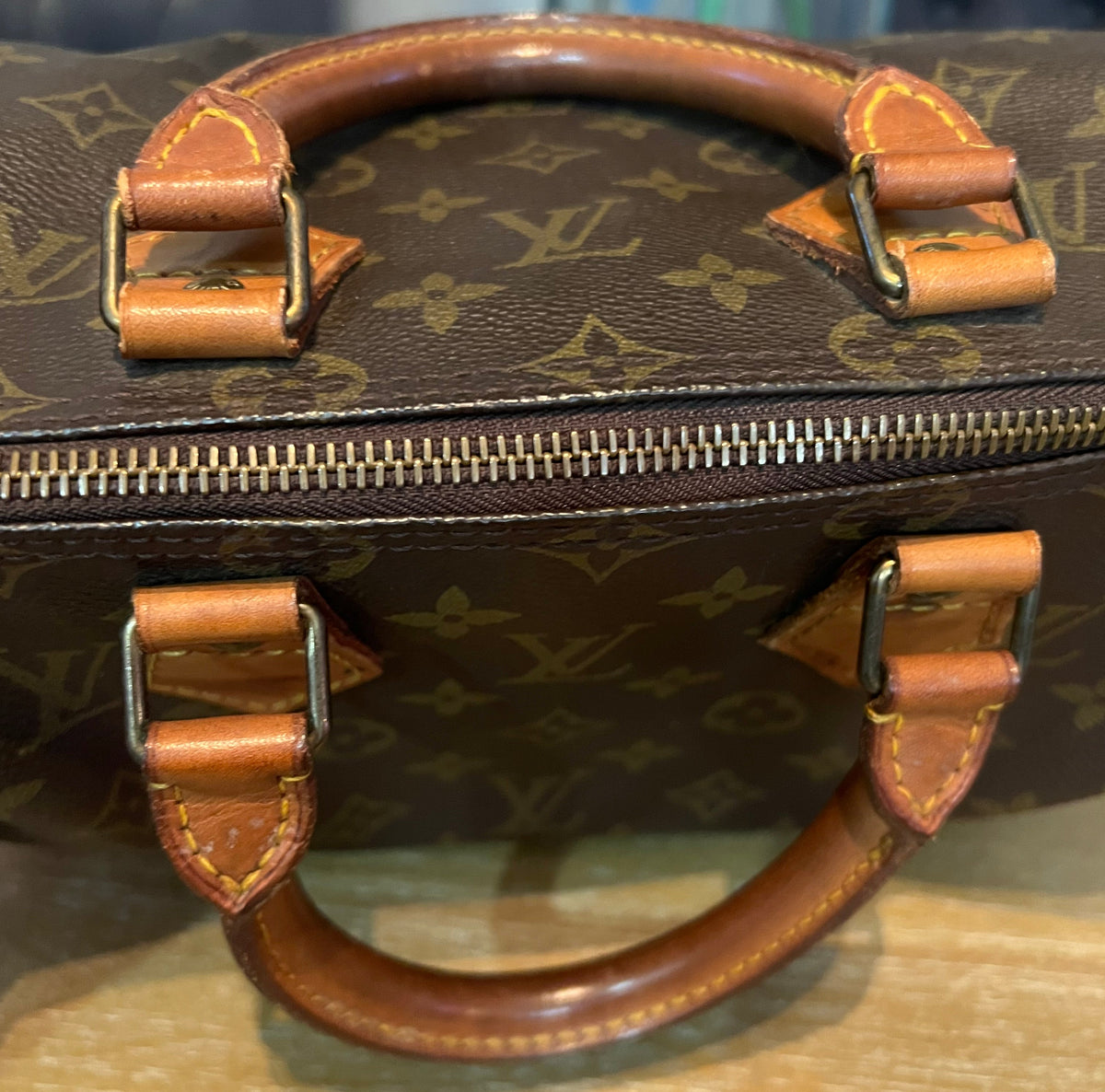 Louis Vuitton Monogram Speedy 25 1990