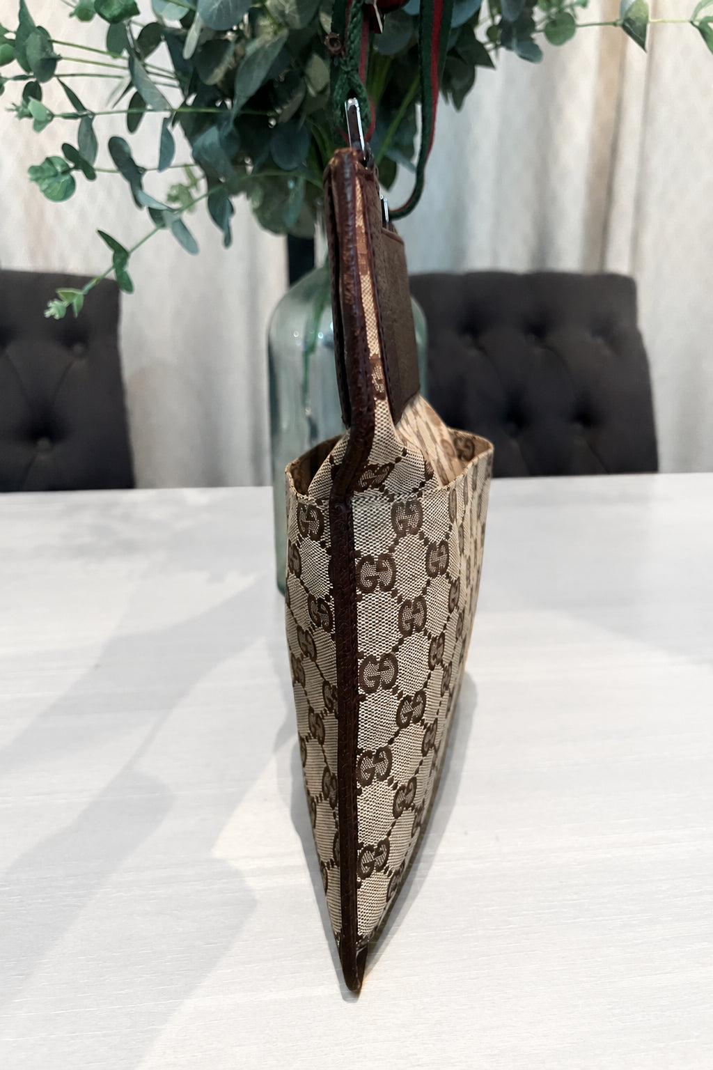 Gucci Sherry Line GG Canvas & Leather Messenger
