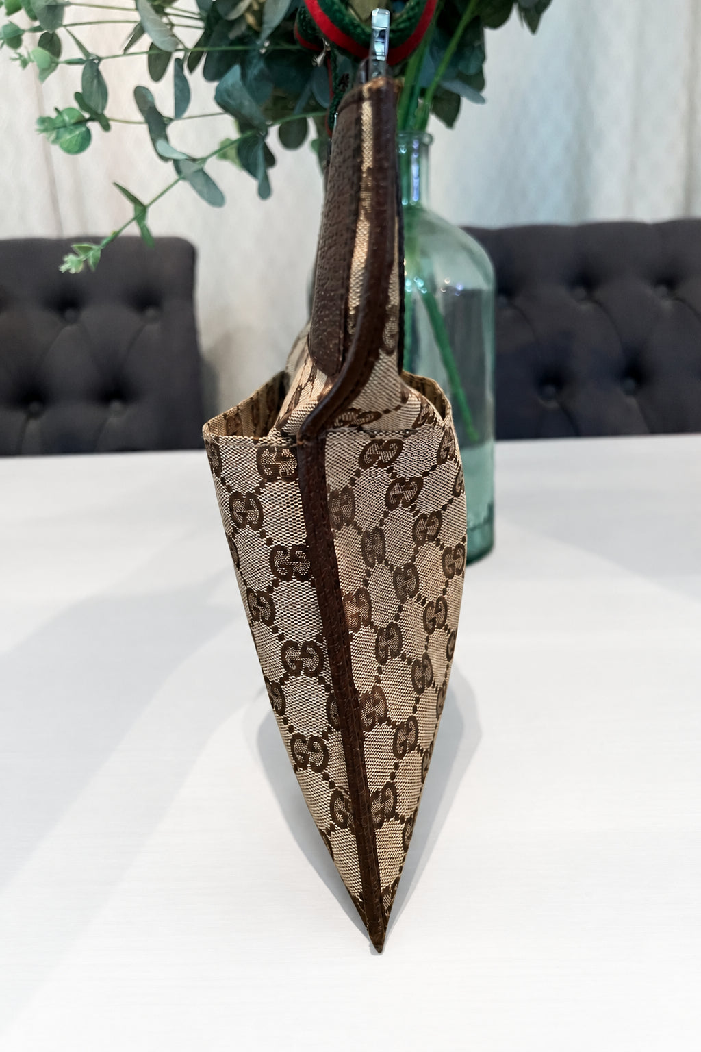 Gucci Sherry Line GG Canvas & Leather Messenger