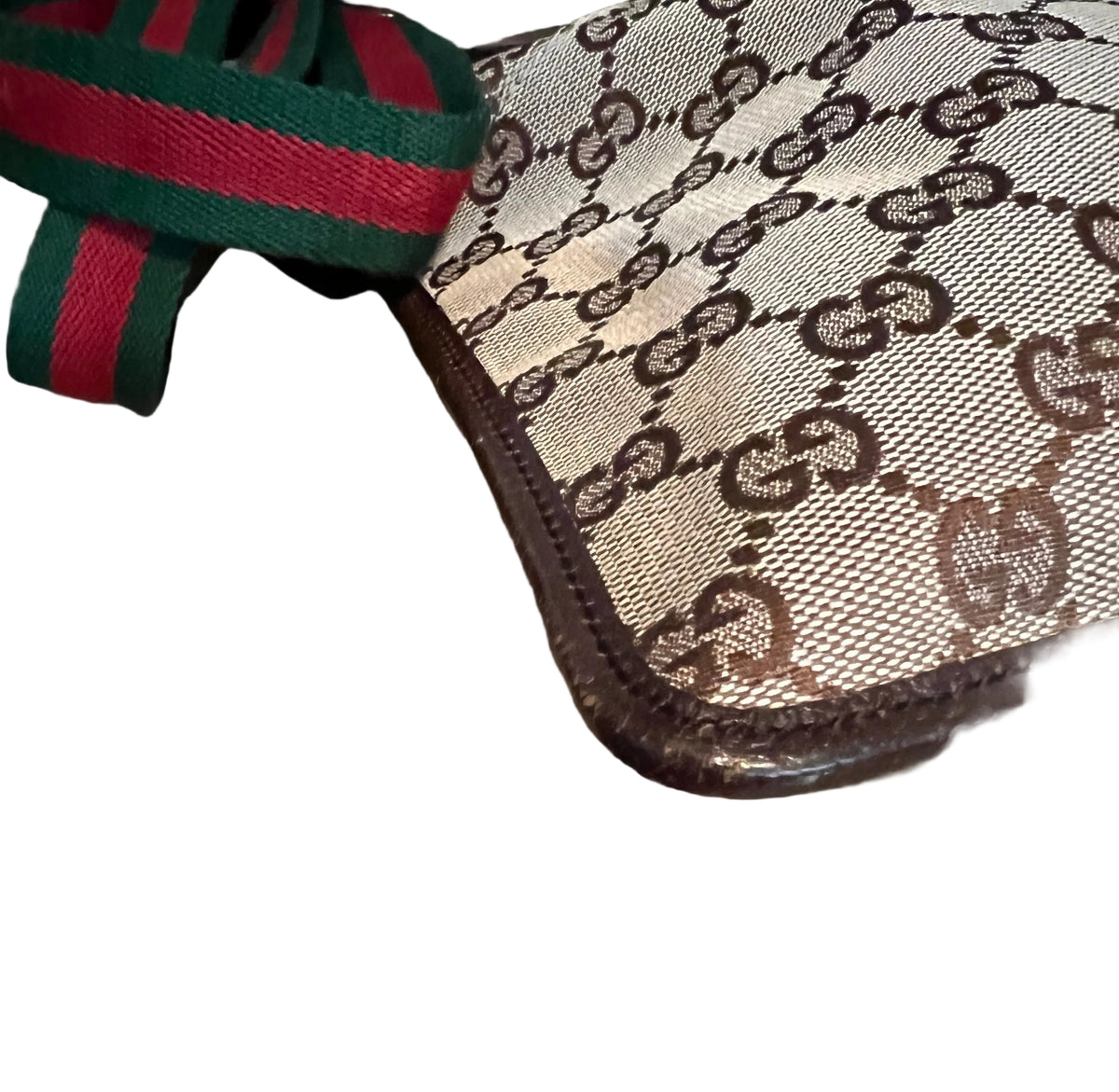 Gucci Sherry Line GG Canvas & Leather Messenger
