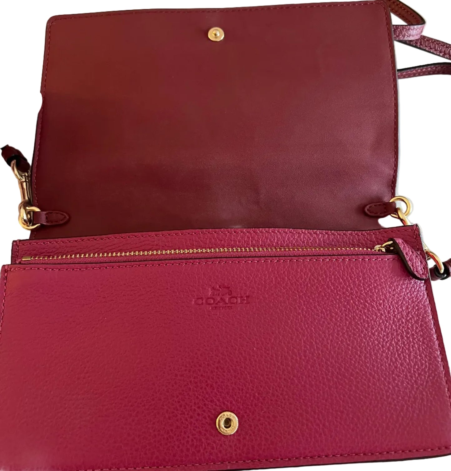 Coach Anna Foldover Clutch/Crossbody
