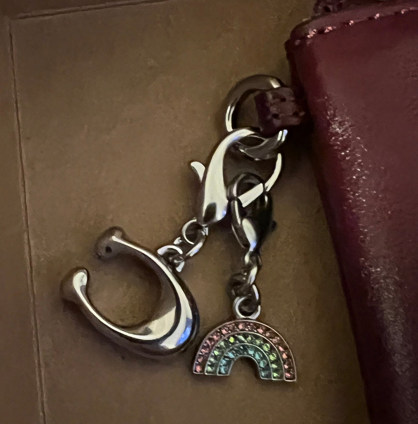 Coach Wristlet Box Set with Charms