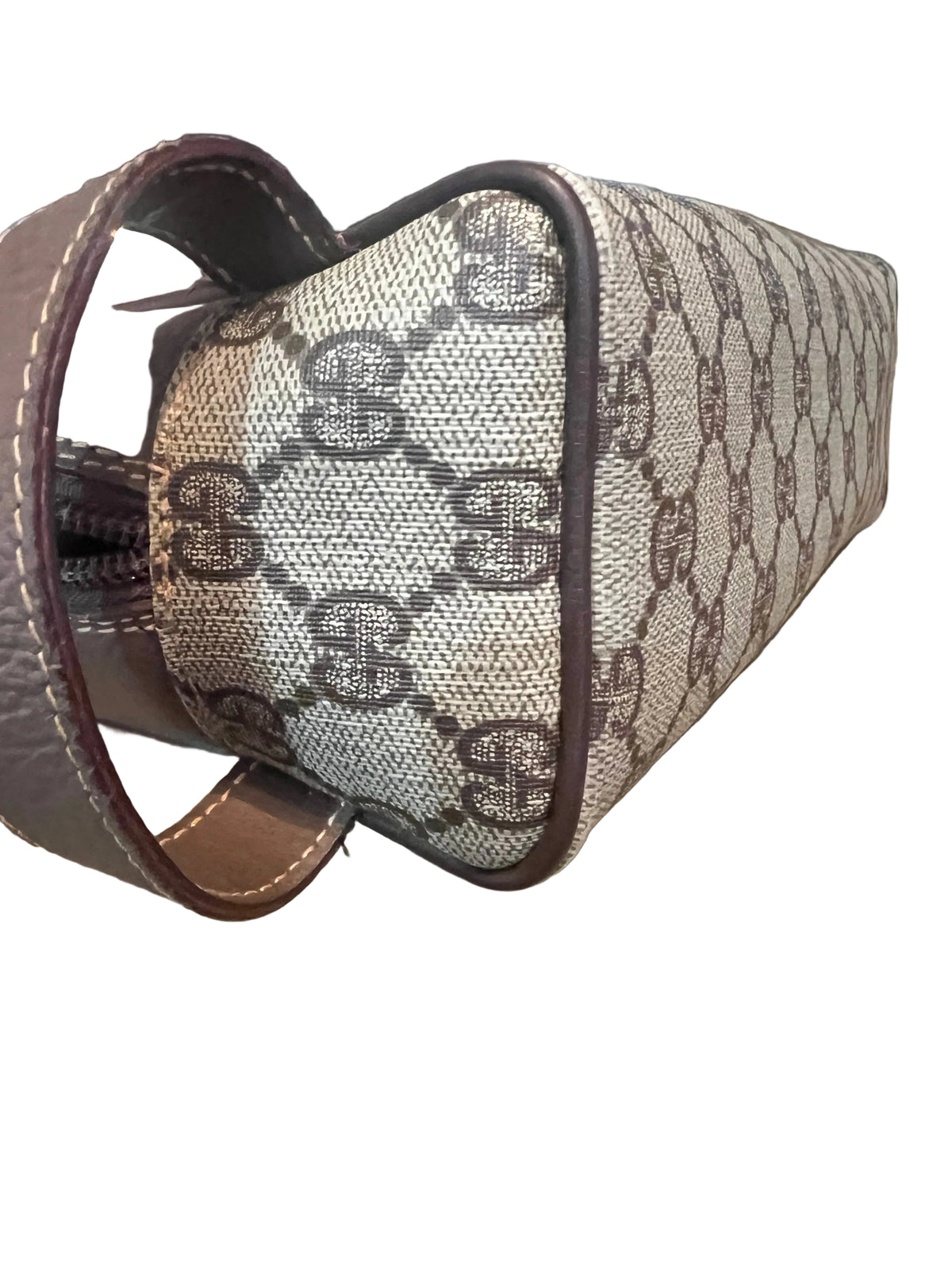 Gucci Monogram Coated Canvas Toiletry Pouch