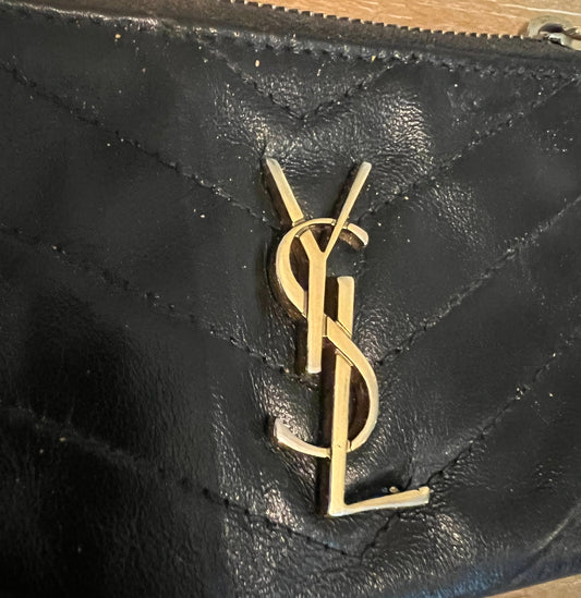YSL Lambskin Key Pouch