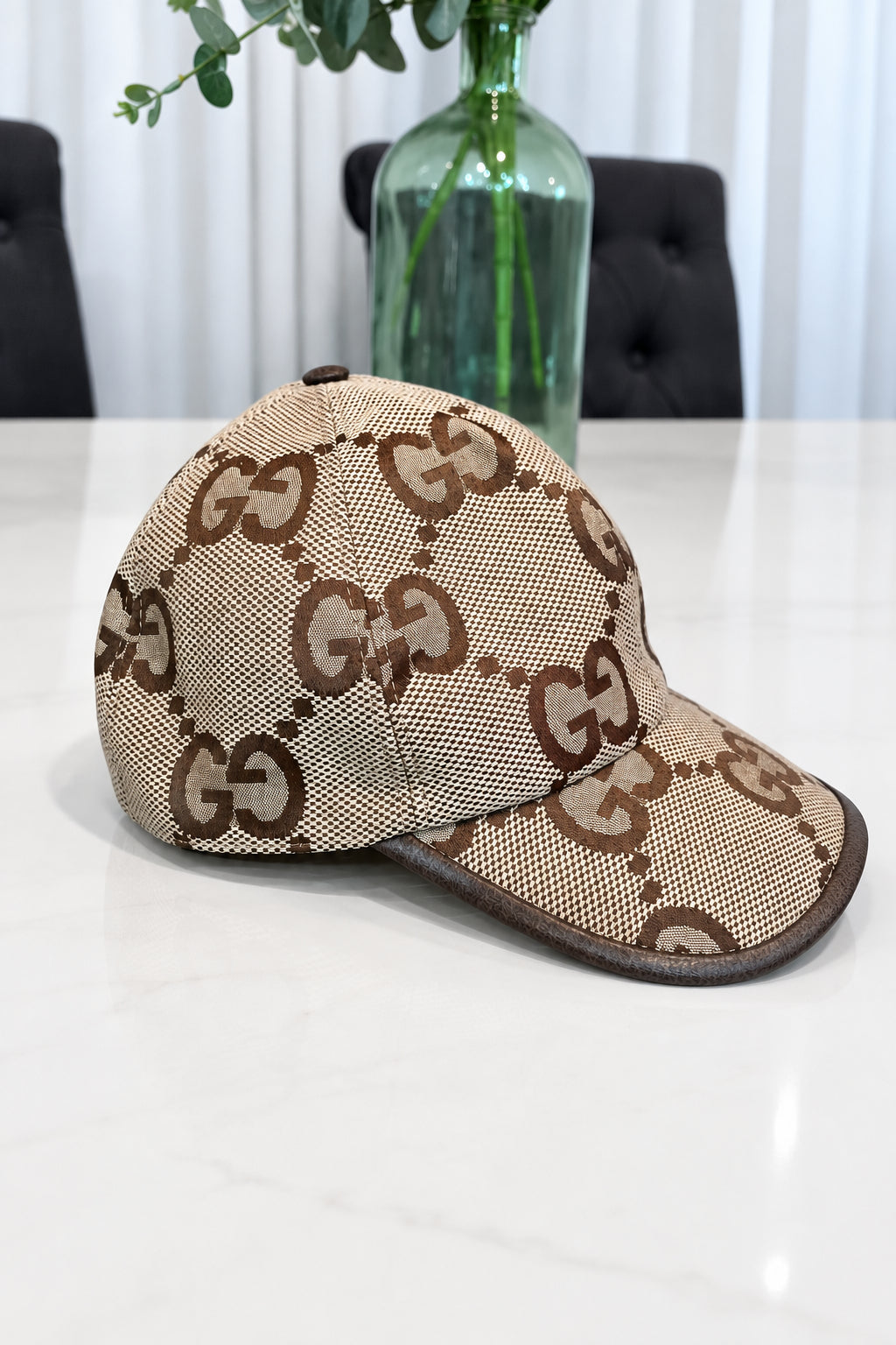 Gucci Beige GG Baseball Hat