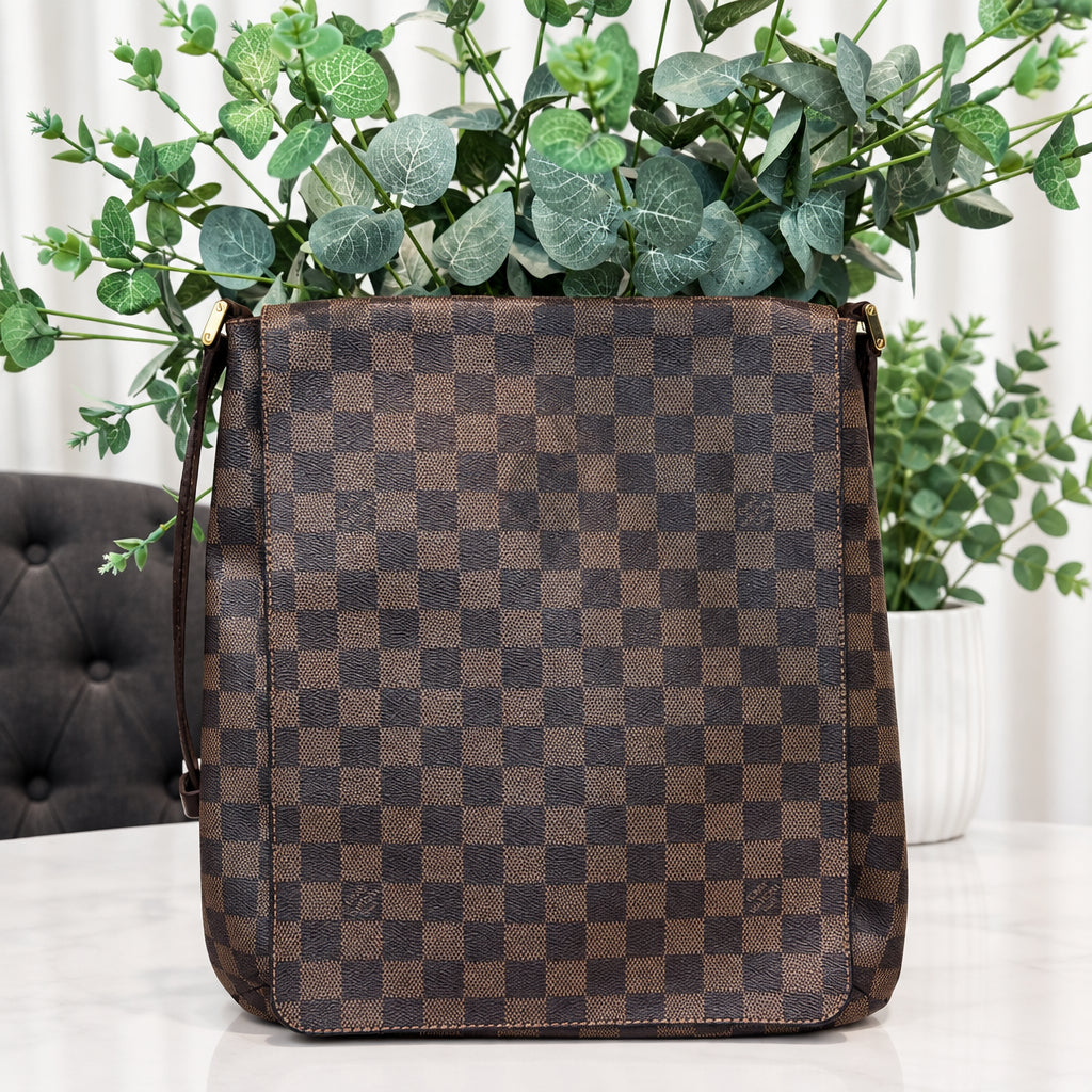 Louis Vuitton Damier Ebene Mussette GM