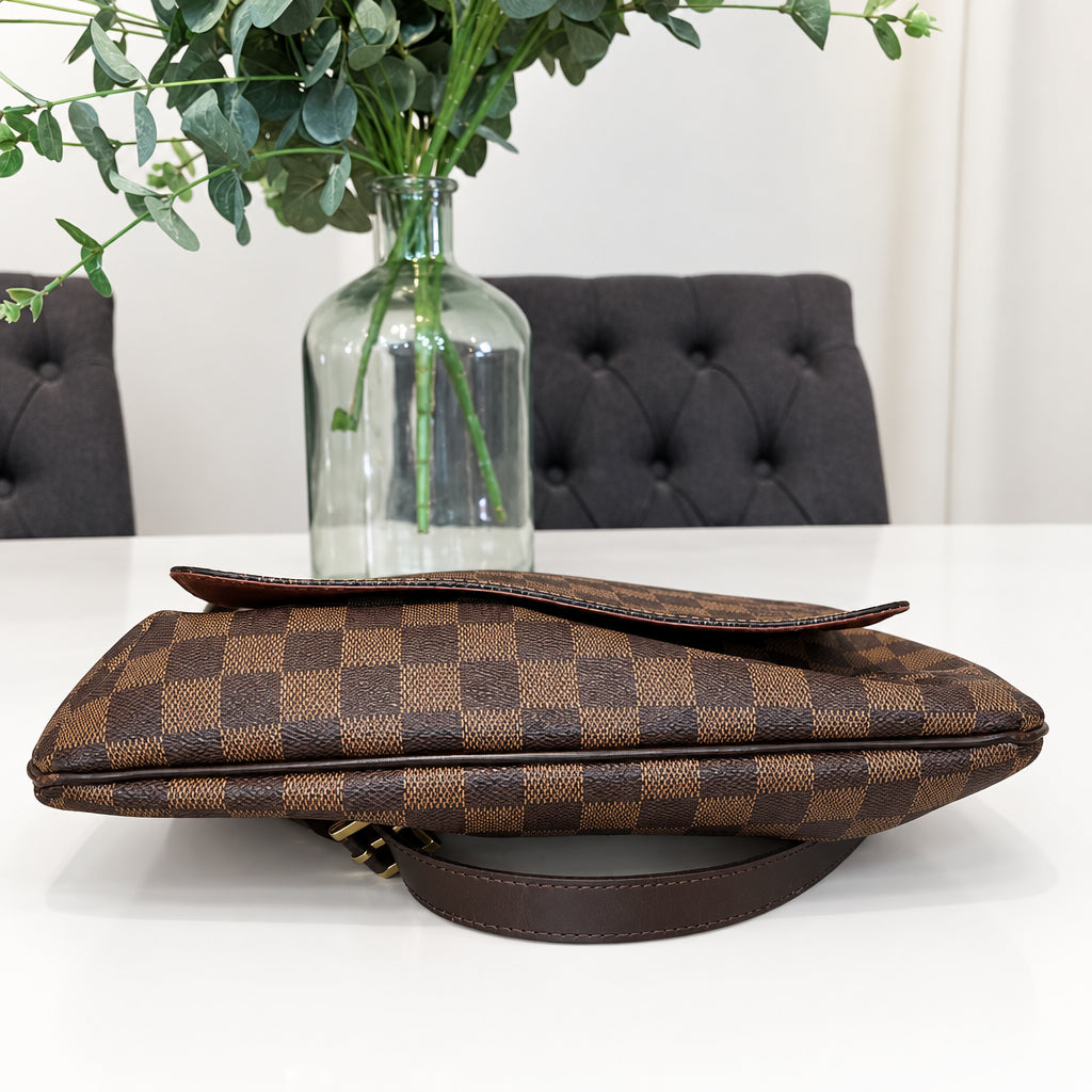 Louis Vuitton Damier Ebene Mussette GM