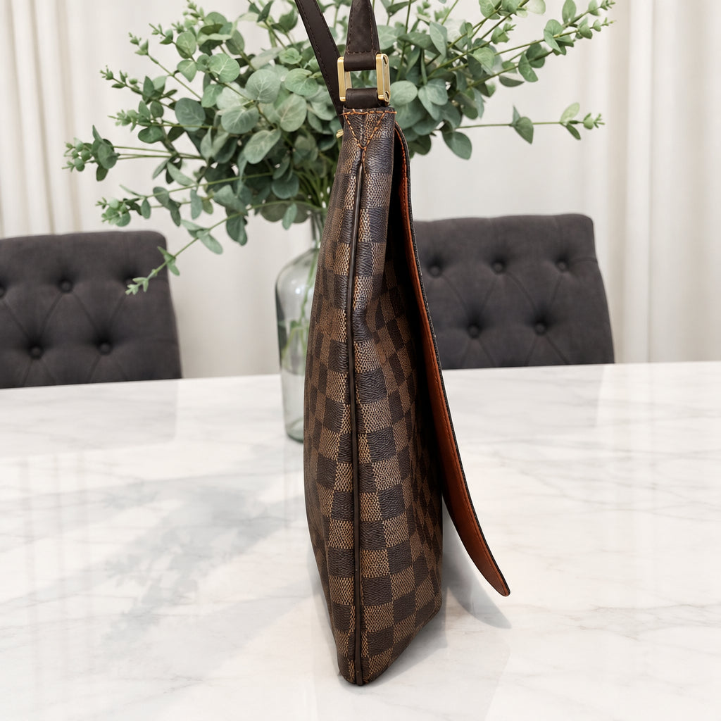 Louis Vuitton Damier Ebene Mussette GM